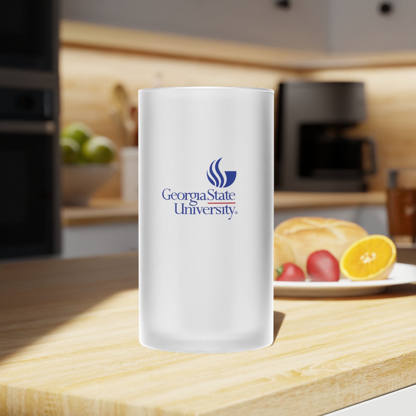 Georgia State University, Frosted Glass Beer Mug