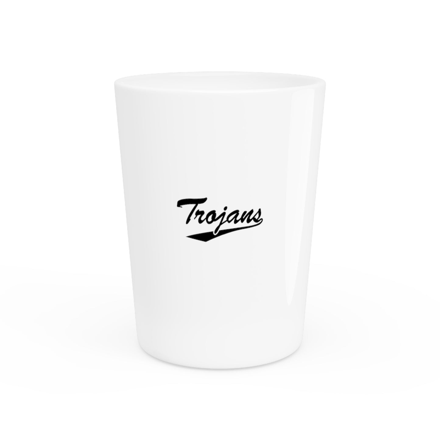 Troy University, Troy Logo, Shot Glass