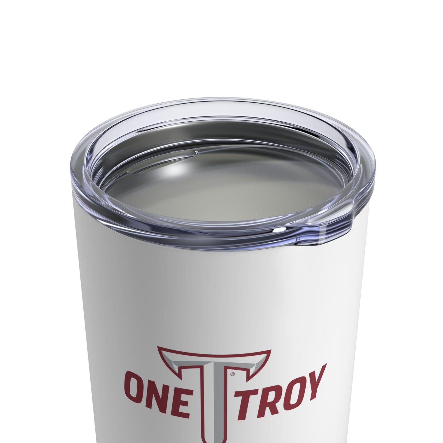 Troy University, Troy Logo, Tumbler 10oz