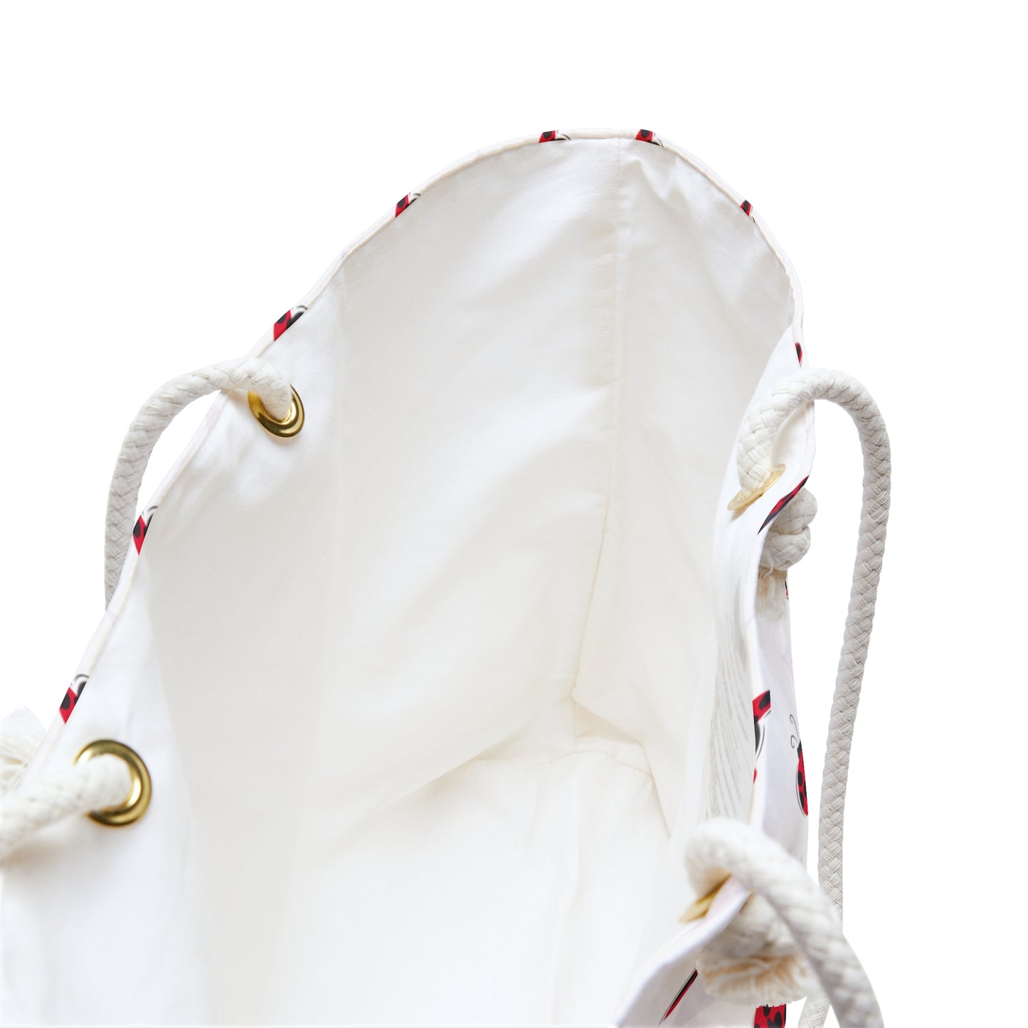 Alpha Sigma Alpha Sorority, Pearl White Ladybug Pattern, Weekender Tote