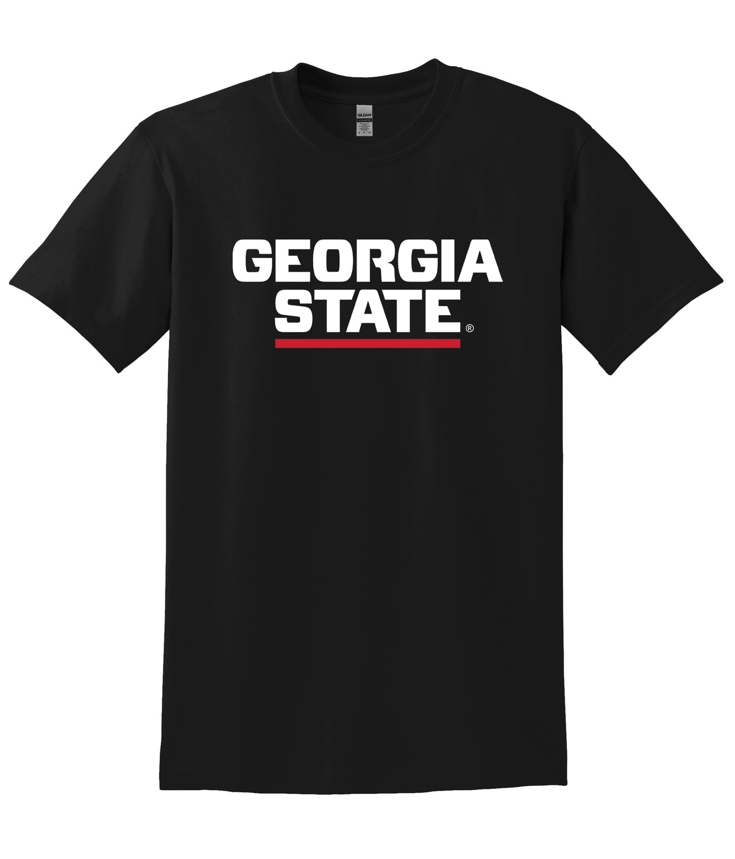 Georgia State 50 Cotton/50 Poly T-Shirt-Black