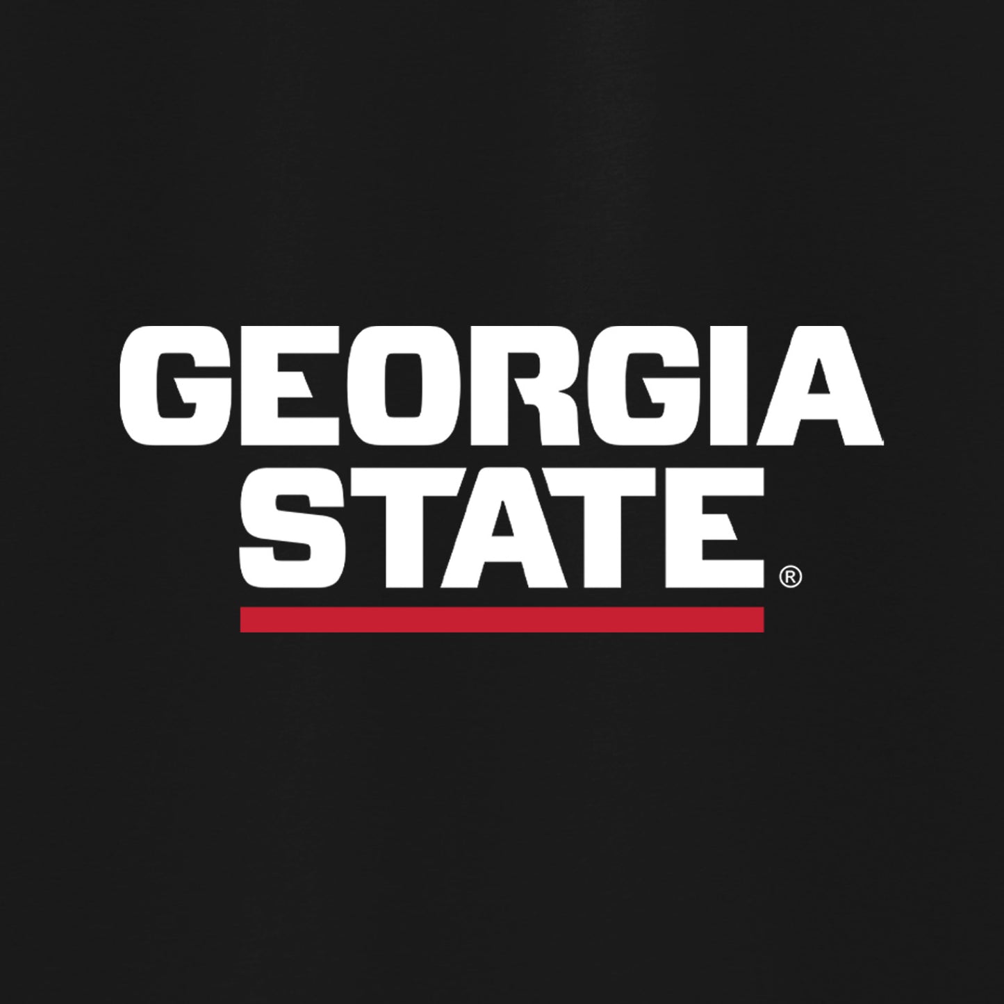Georgia State 50 Cotton/50 Poly T-Shirt-Black