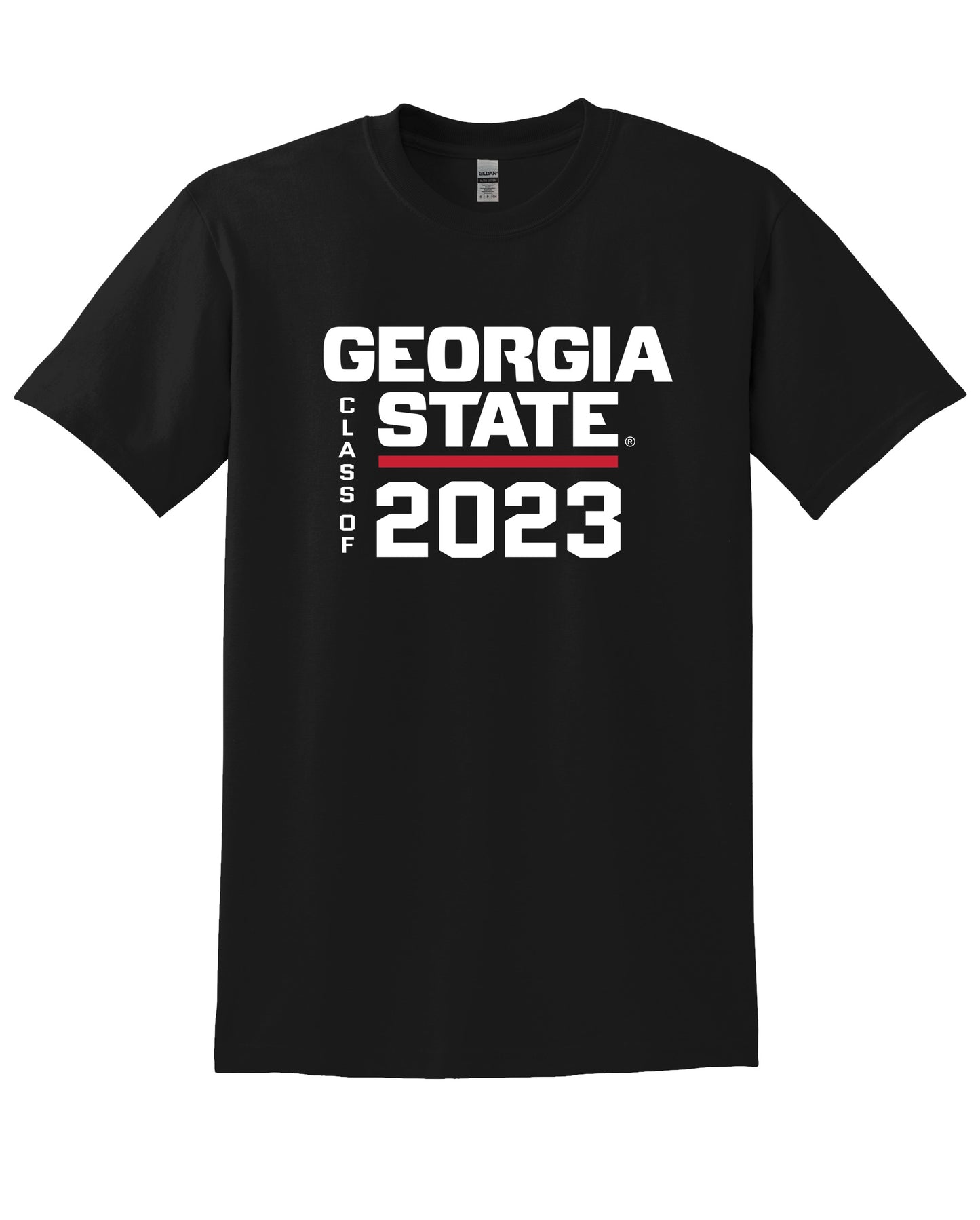 Class Of 2023 Georgia State 50 Cotton/50 Poly T-Shirt-Black