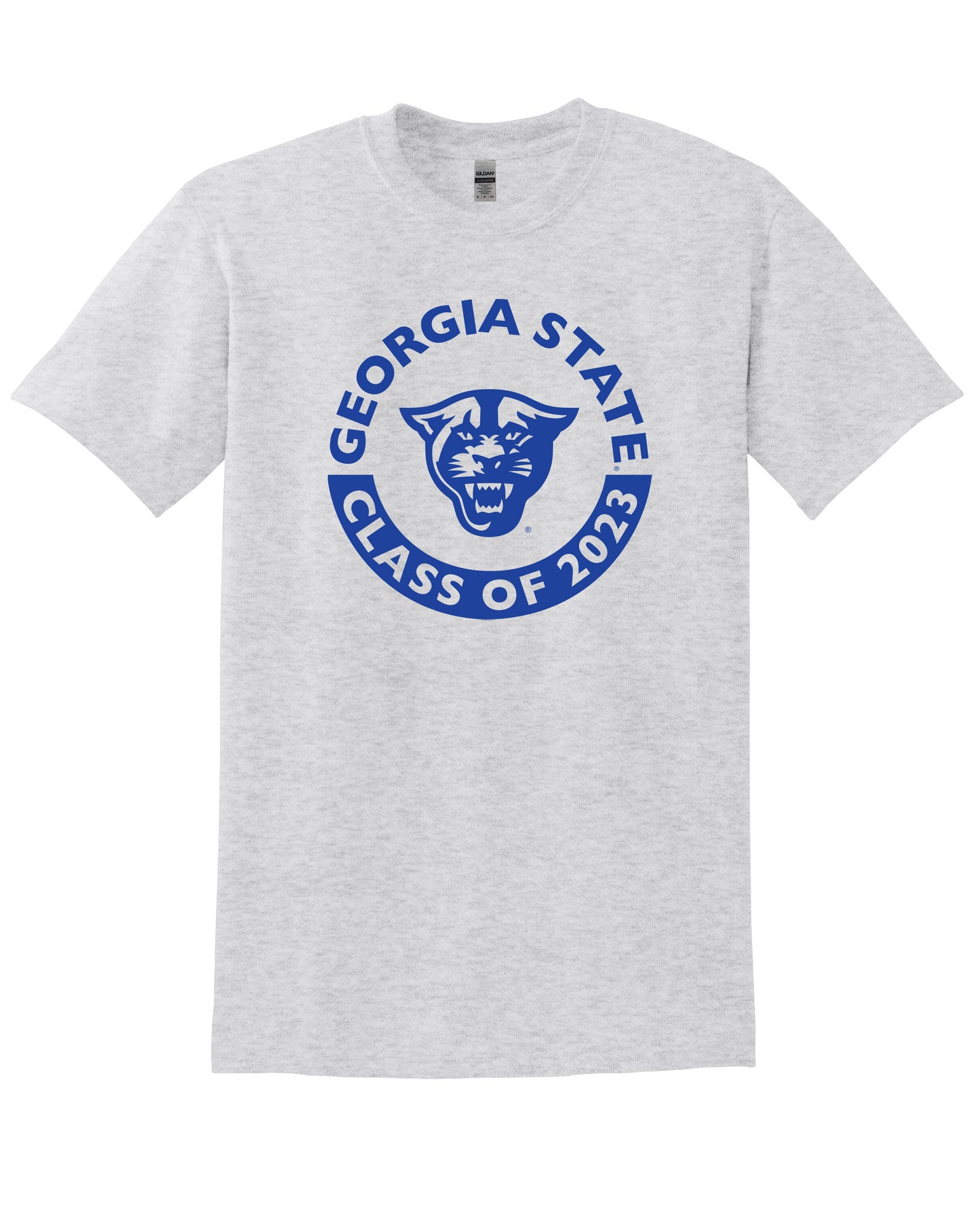 Class Of 2023 Georgia State, Panthers, 50 Cotton/50 Poly T-Shirt- Ash
