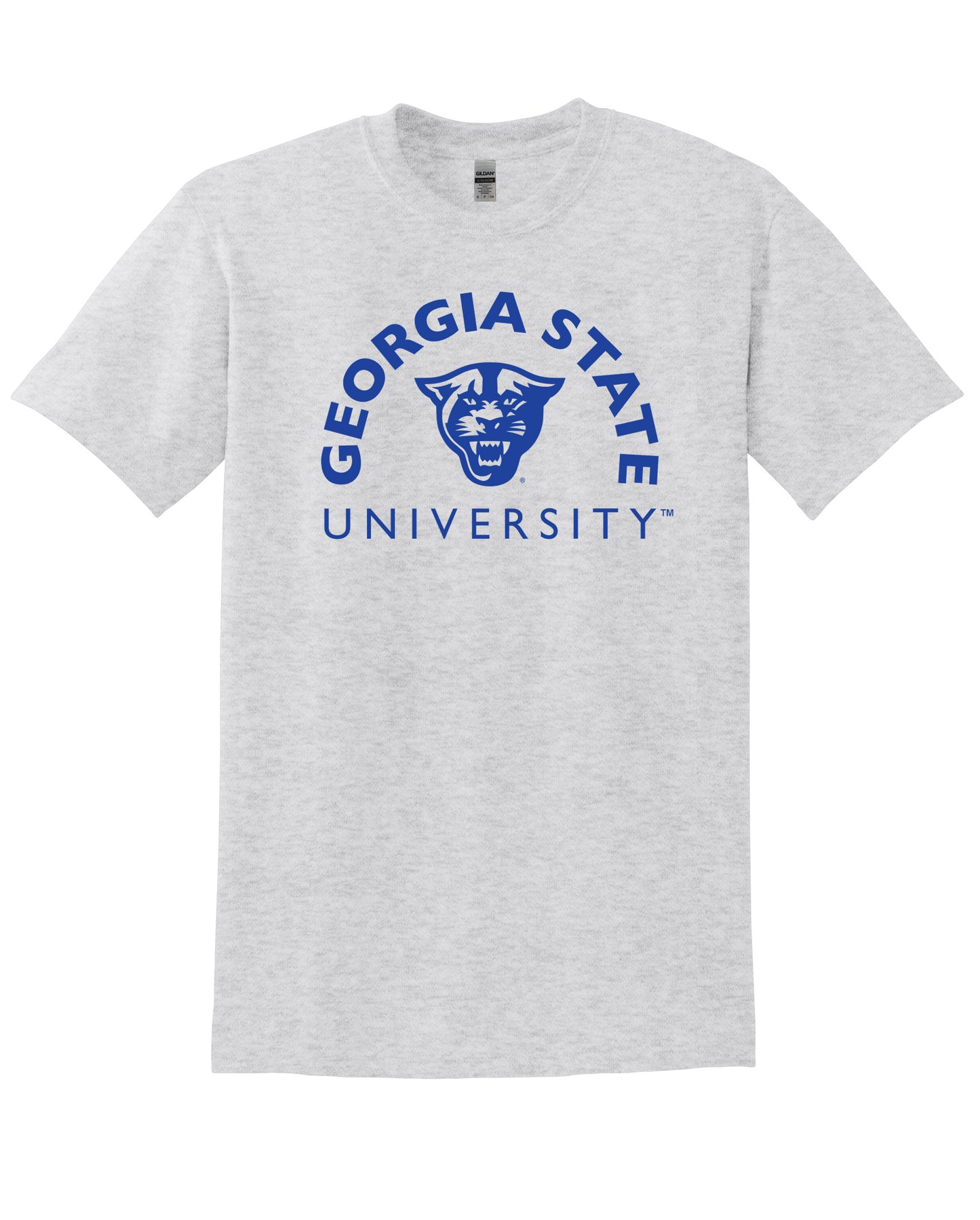 Georgia State Panthers 50 Cotton/50 Poly T-Shirt-Ash