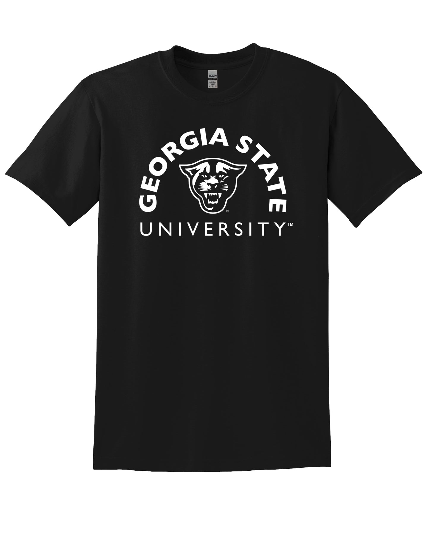 Georgia State Panthers 50 Cotton/50 Poly T-Shirt-Black