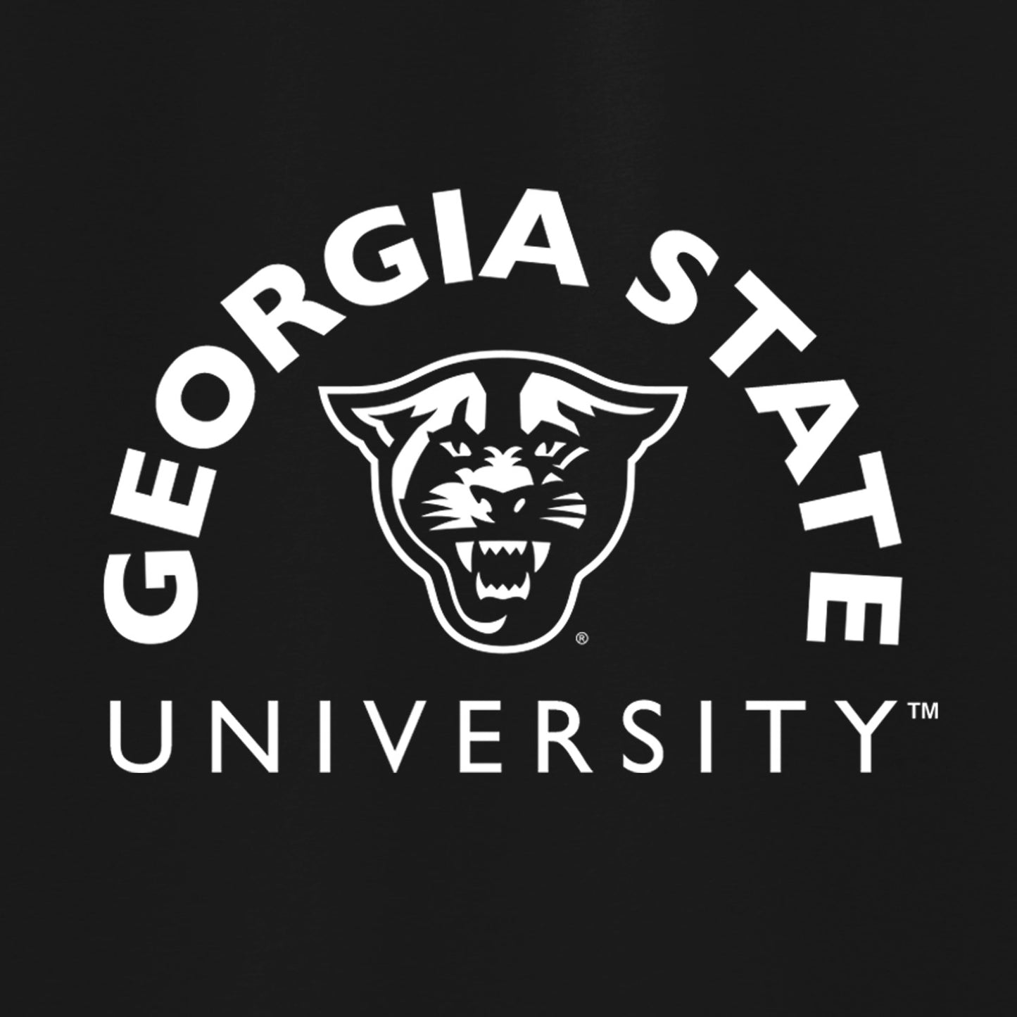 Georgia State Panthers 50 Cotton/50 Poly T-Shirt-Black