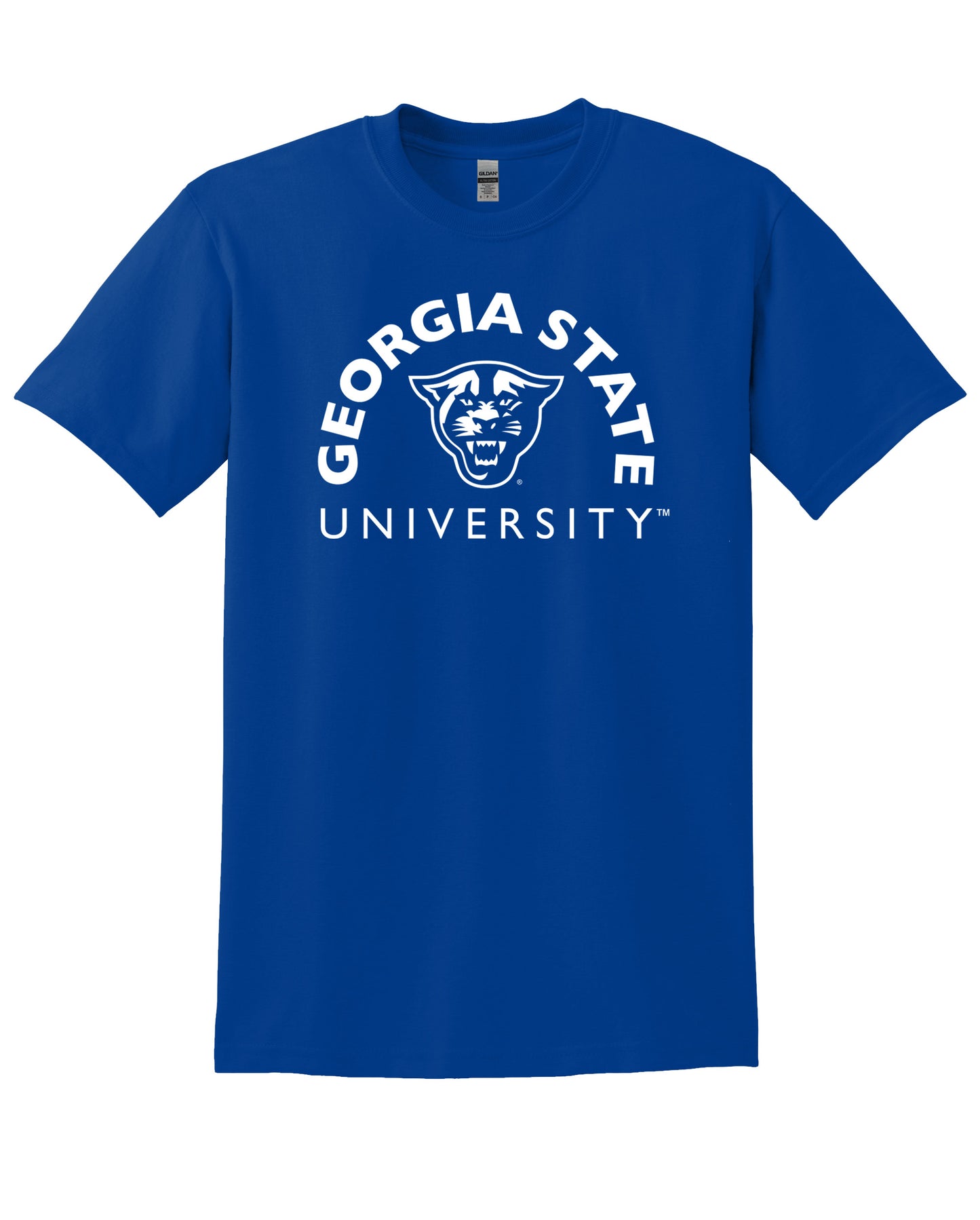 Georgia State Panthers 50 Cotton/50 Poly T-Shirt-Royal