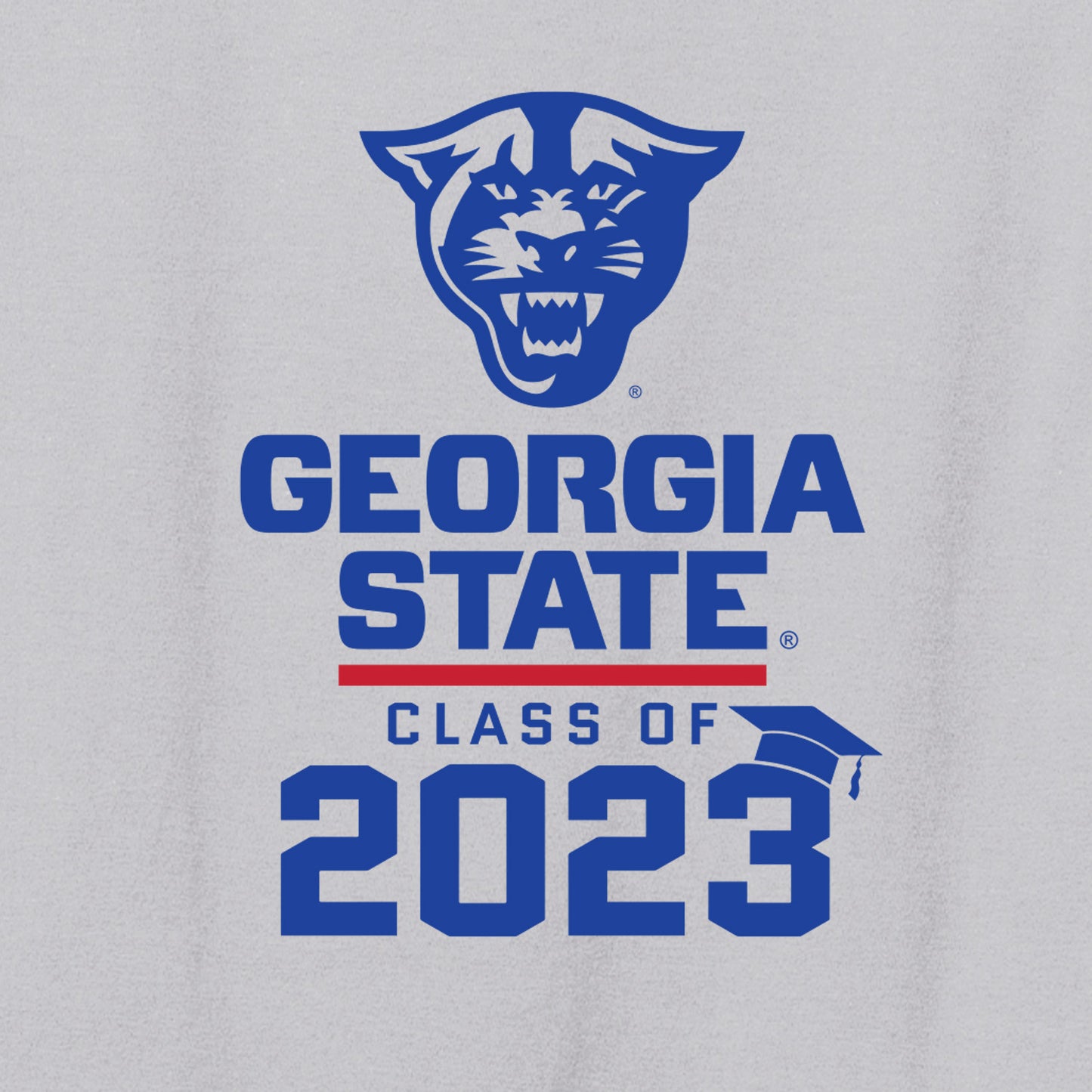 Class Of 2023 Panthers Georgia State Women’s Tee- Silver