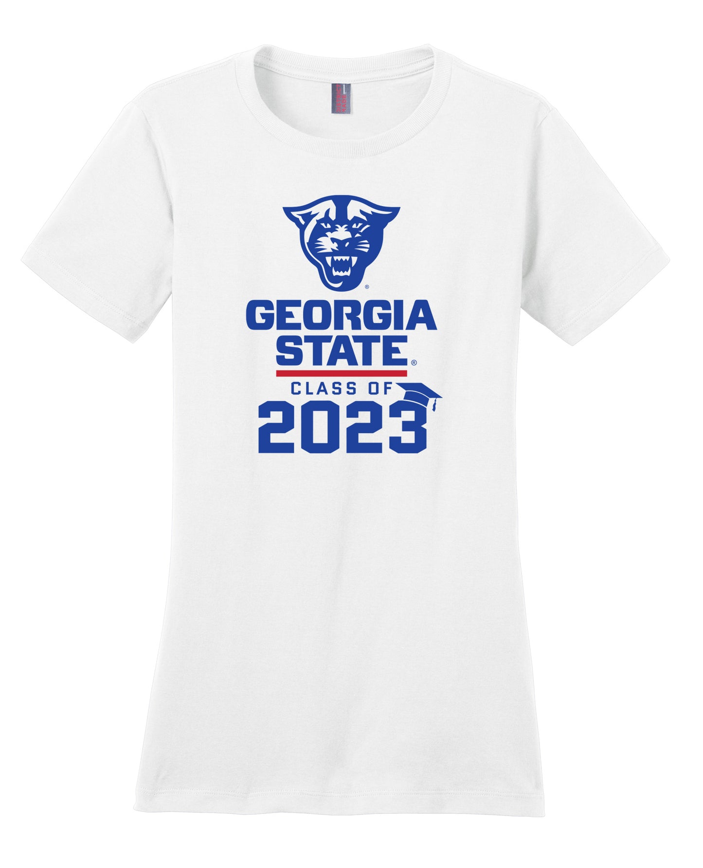 Class Of 2023 Panthers Georgia State Women’s Tee- White