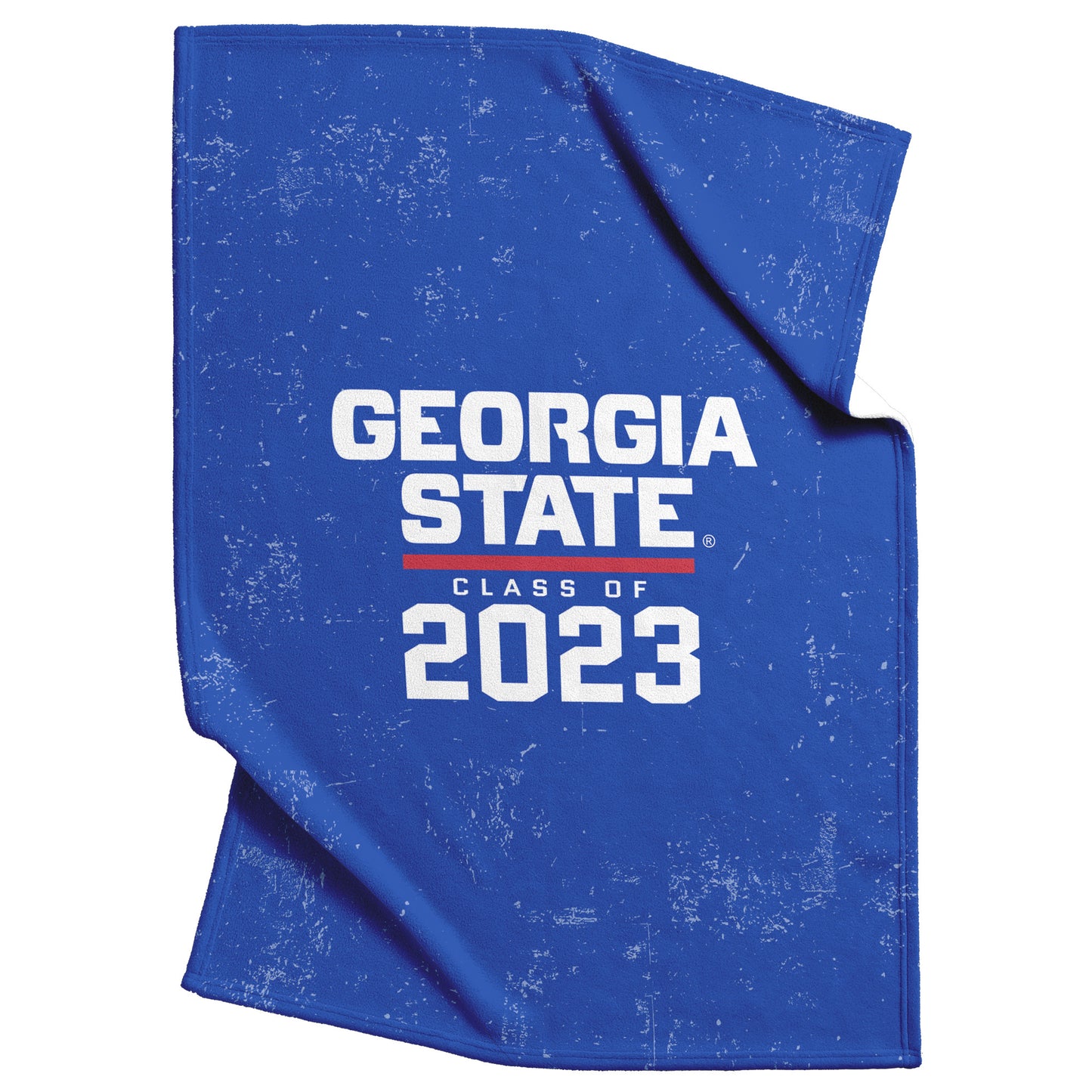 Georgia State, Class Of 2023 Fleece Blanket- Royal