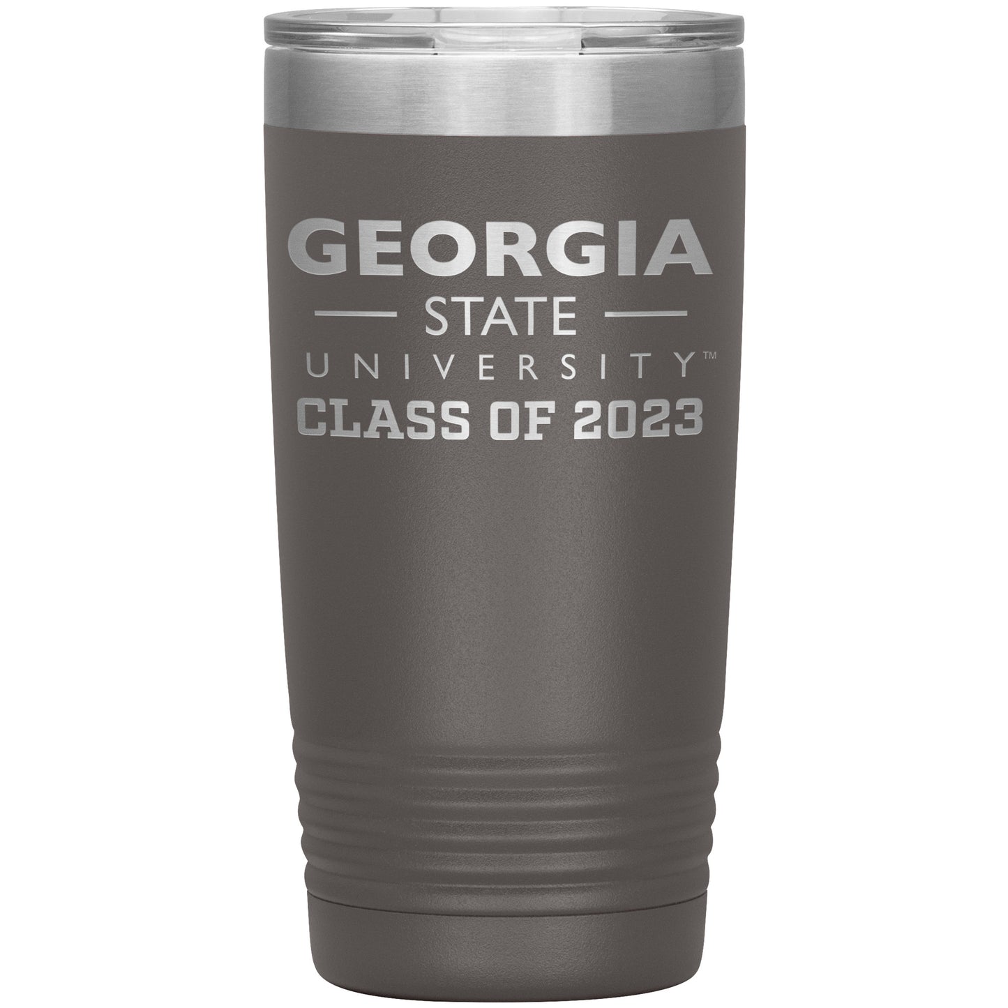 Georgia State University, Class Of 2023, Insulated Tumbler- 20oz- grey