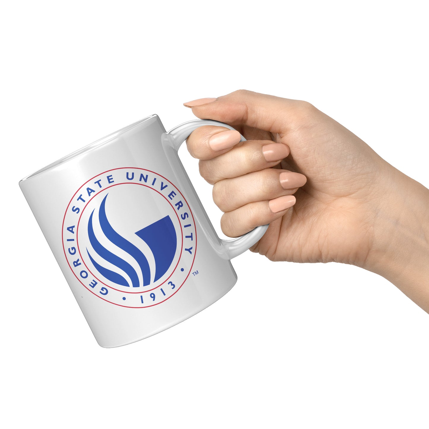 Georgia State University, 11oz White Mug