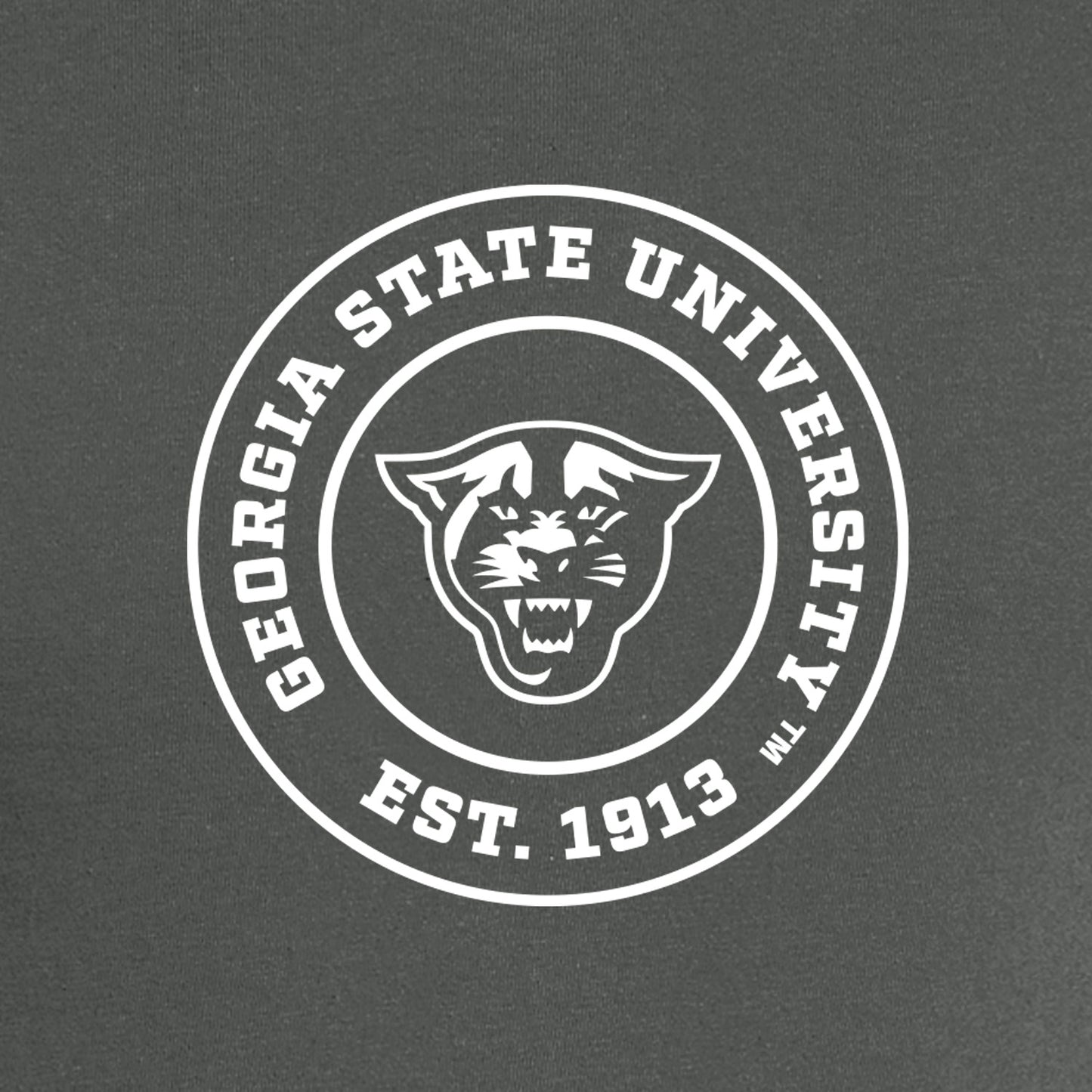 Georgia State University EST.1913 Nike Dri-FIT Cotton/Poly Long Sleeve Tee-Anthracite