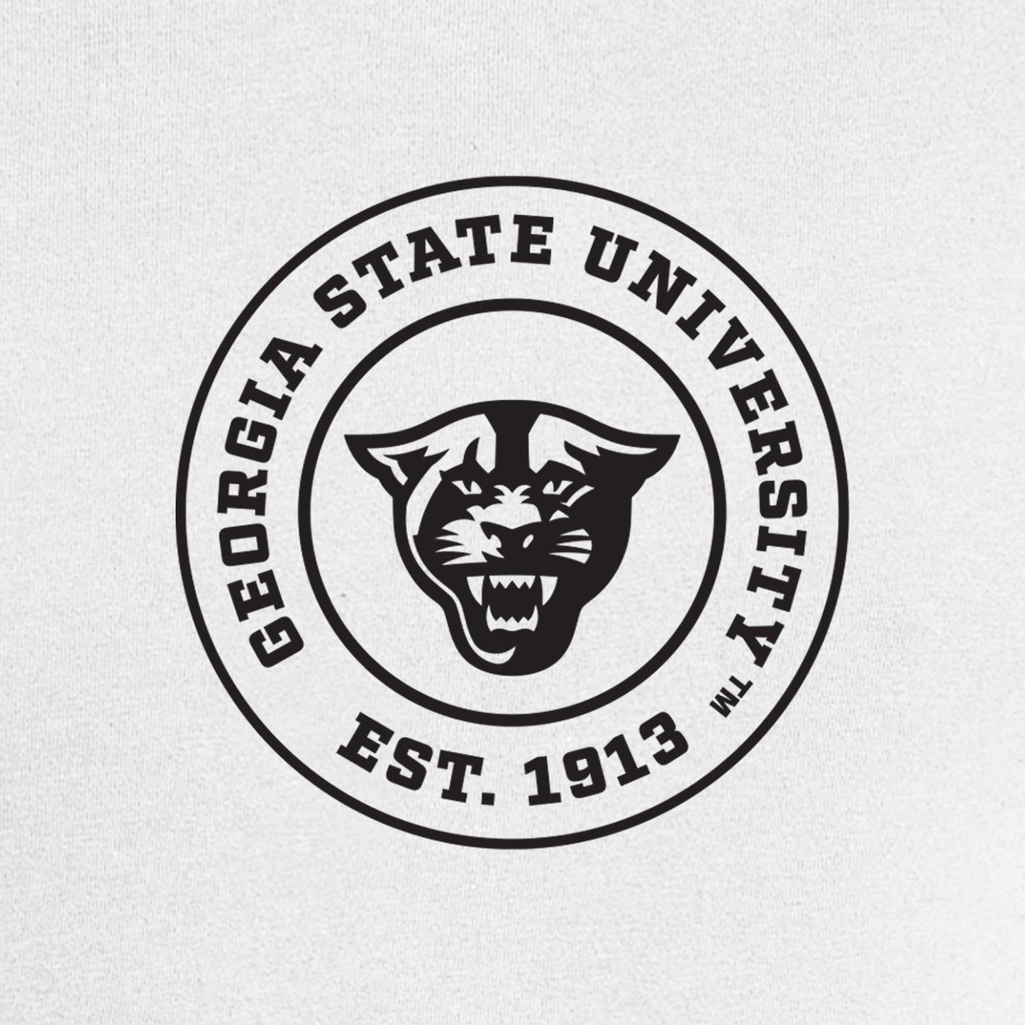 Georgia State University EST.1913 Nike Dri-FIT Cotton/Poly Long Sleeve Tee- White