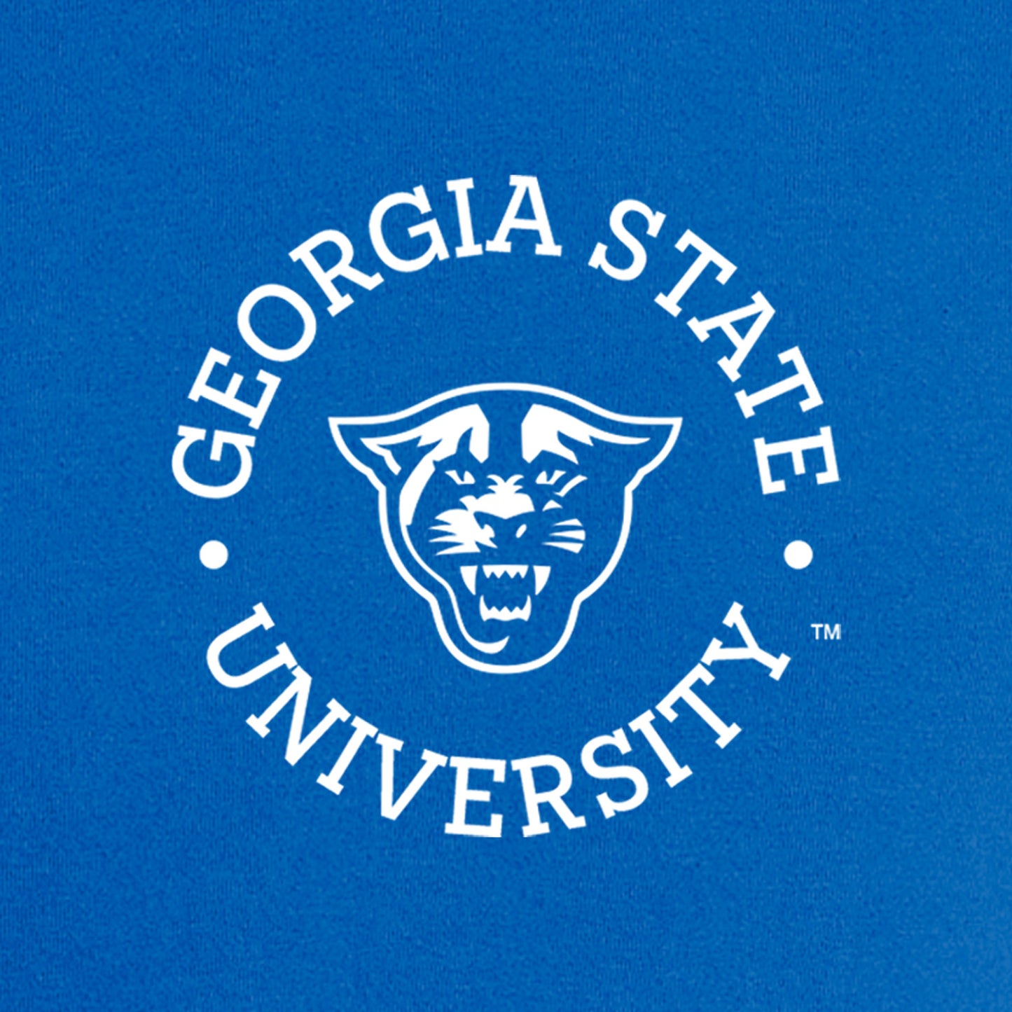 Georgia State Nike Dri-FIT Cotton/Poly Tee- Royal