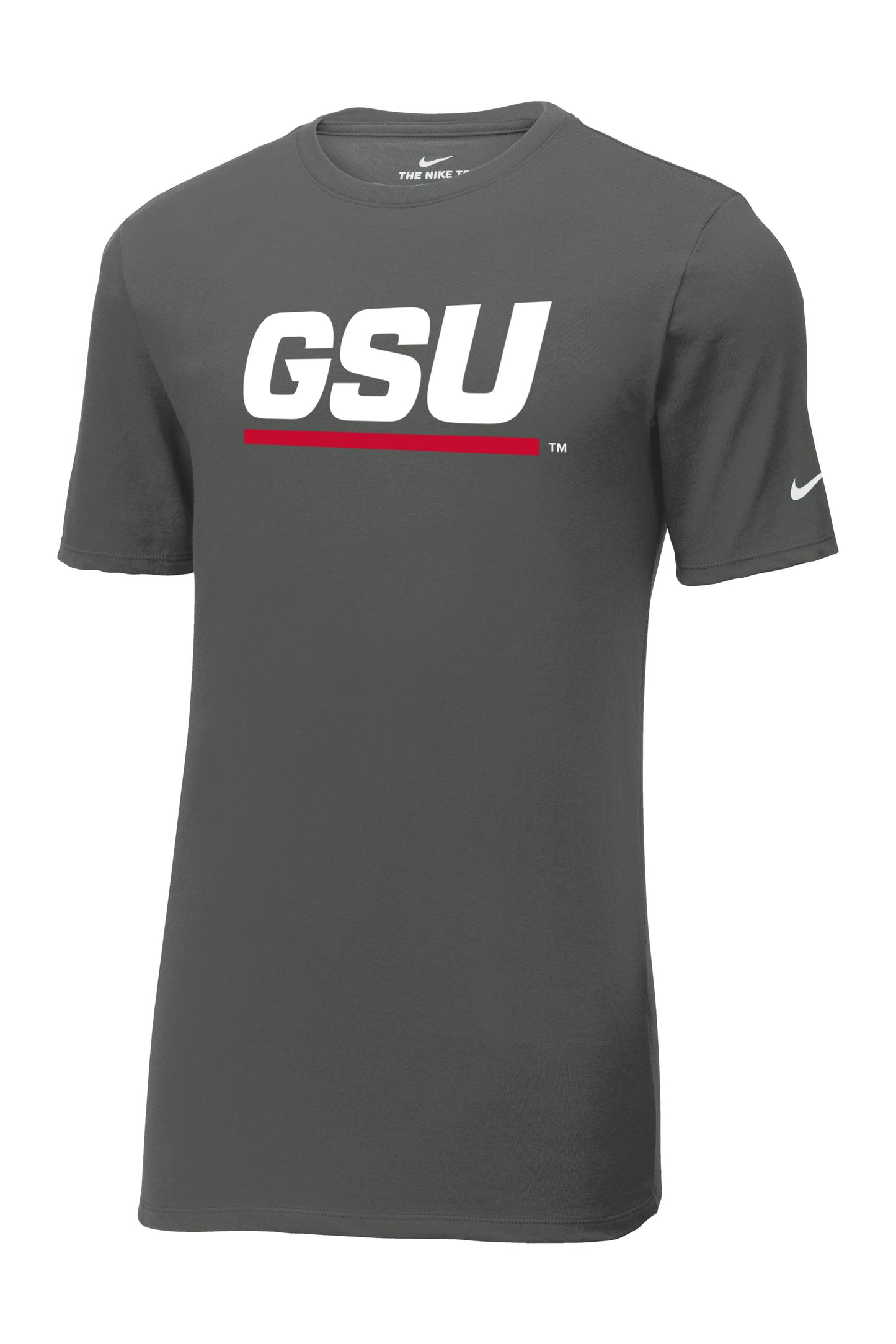 GSU Nike Dri-FIT Cotton/Poly Tee-Anthracite