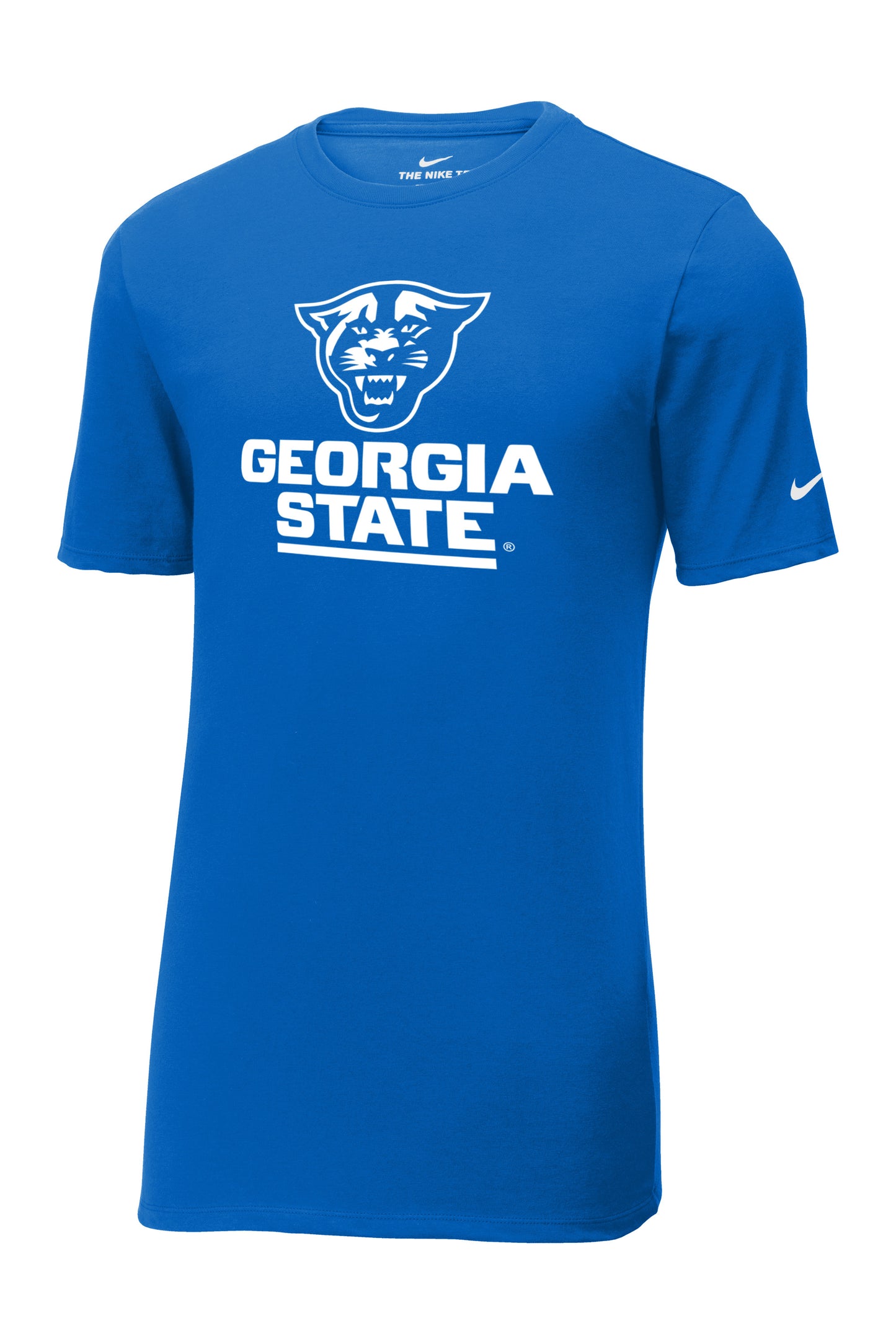 Georgia State Panthers Nike Dri-FIT Cotton/Poly Tee- Game Royal