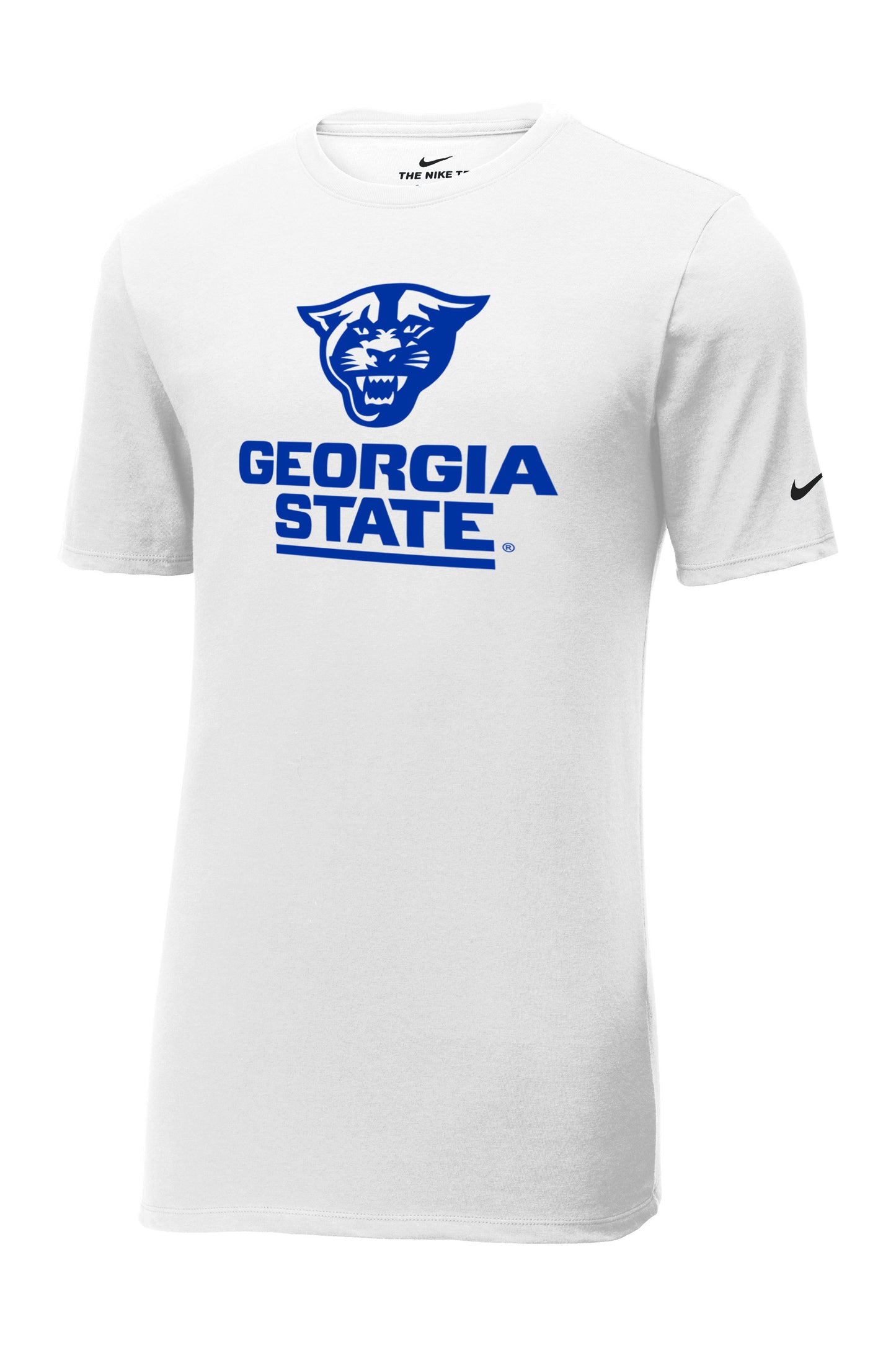 Georgia State Panthers Nike Dri-FIT Cotton/Poly Tee-White