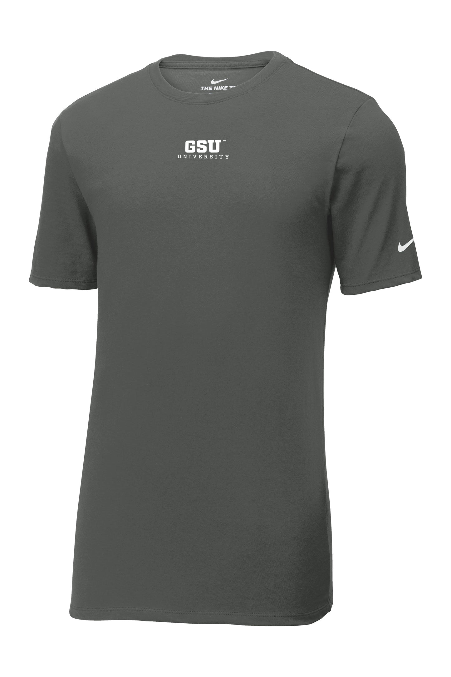 GSU University Nike Dri-FIT Cotton/Poly Tee- Anthracite