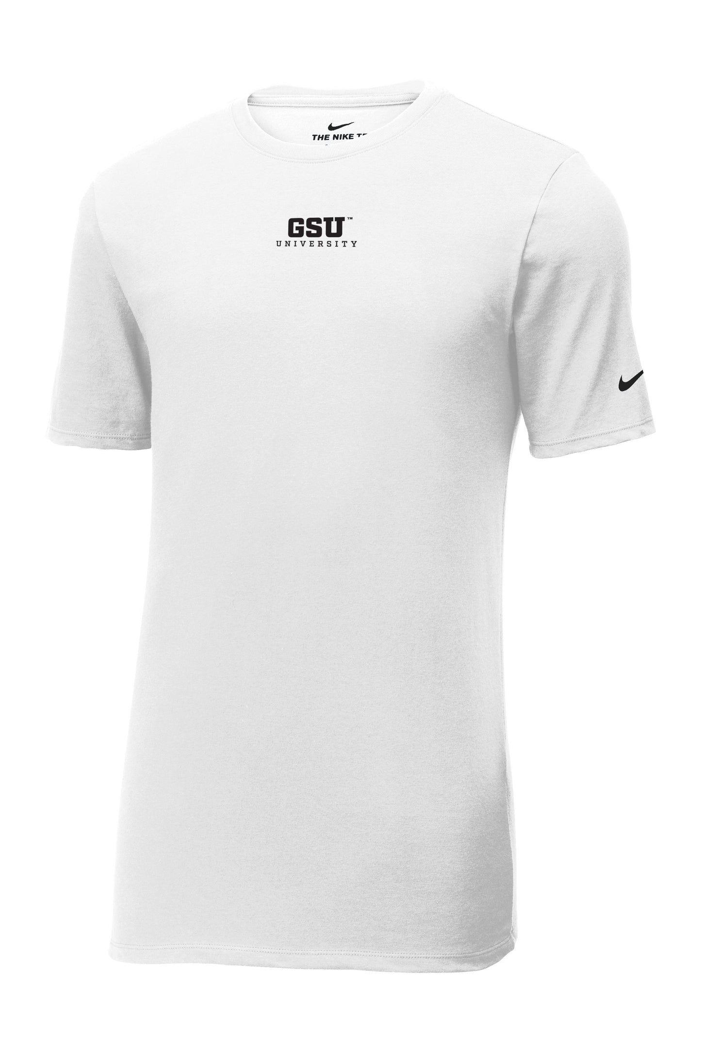 GSU University Nike Dri-FIT Cotton/Poly Tee- White
