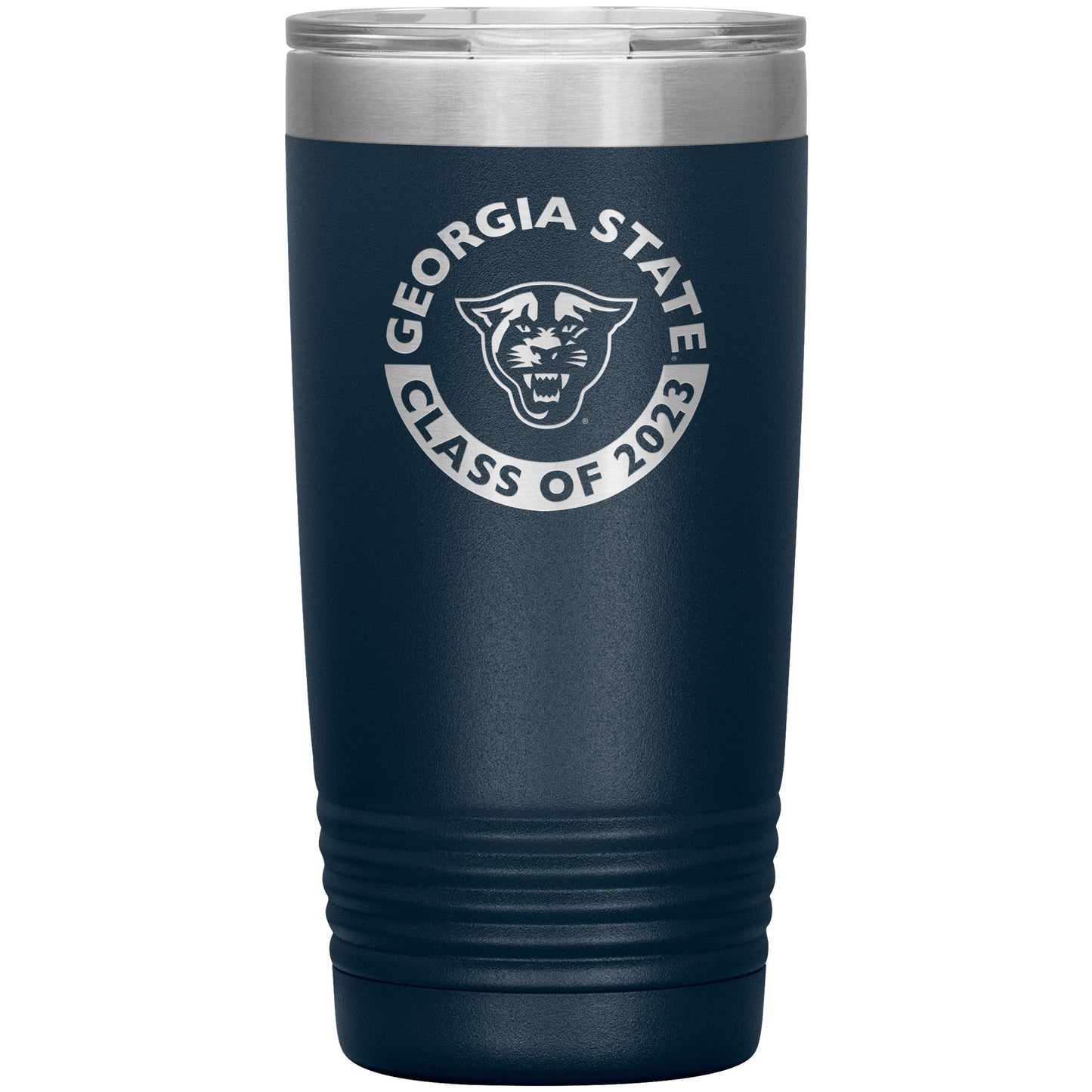 Panthers, Class Of 2023, Insulated Tumbler 20oz- Navy