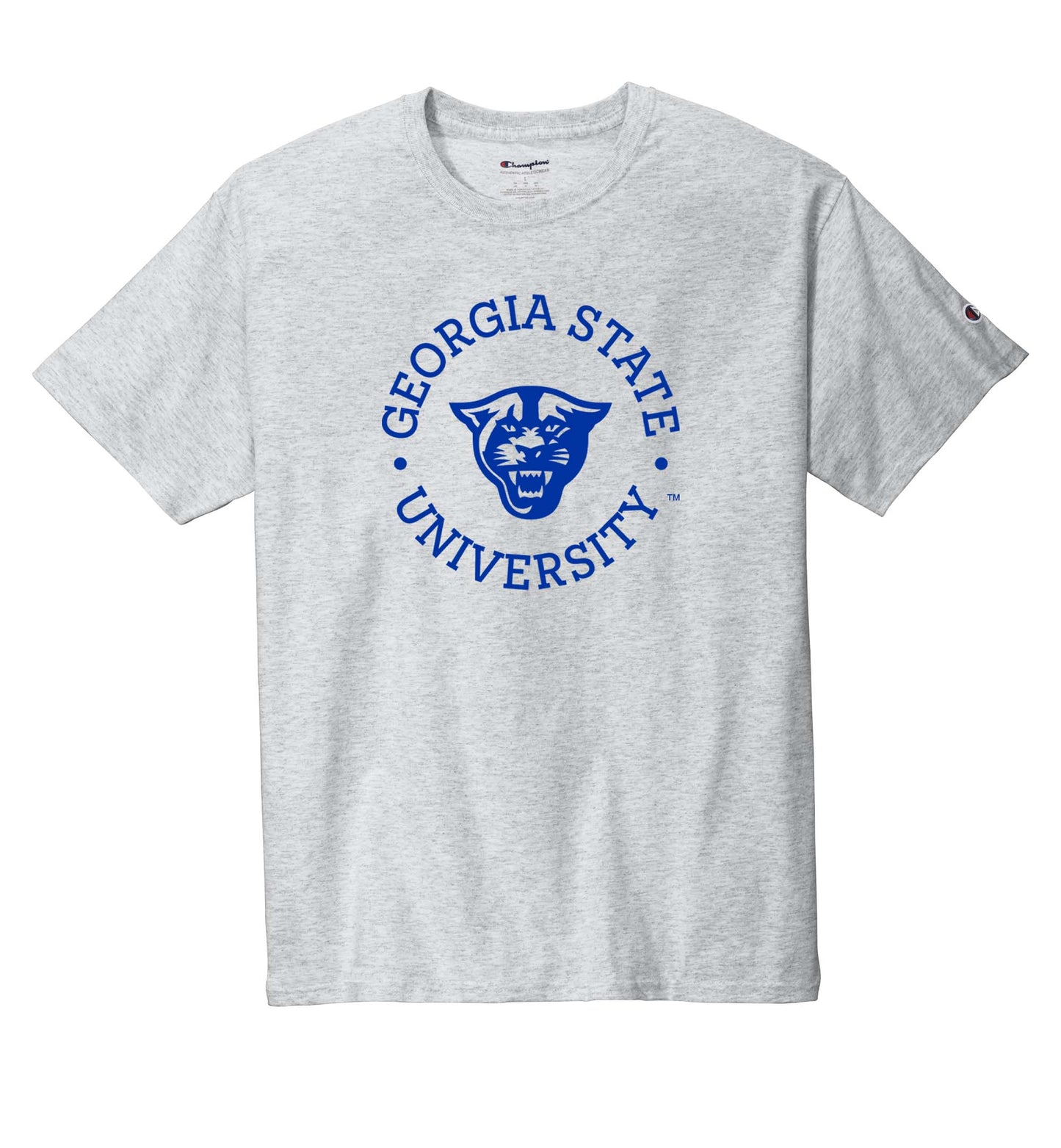 Georgia State University, Panthers, Champion Jersey Tee- Ash