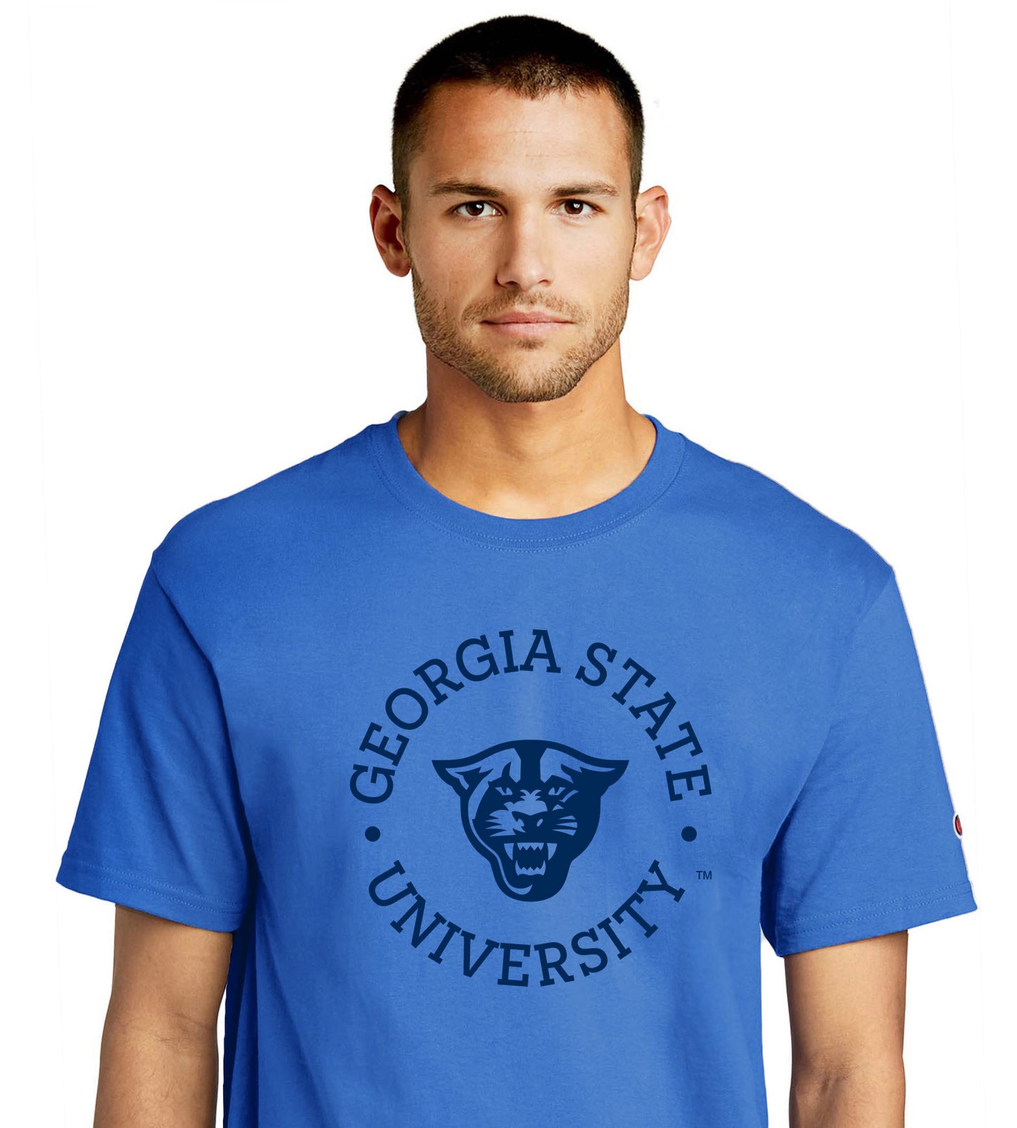 Georgia State University, Panthers, Champion Jersey Tee-Royal