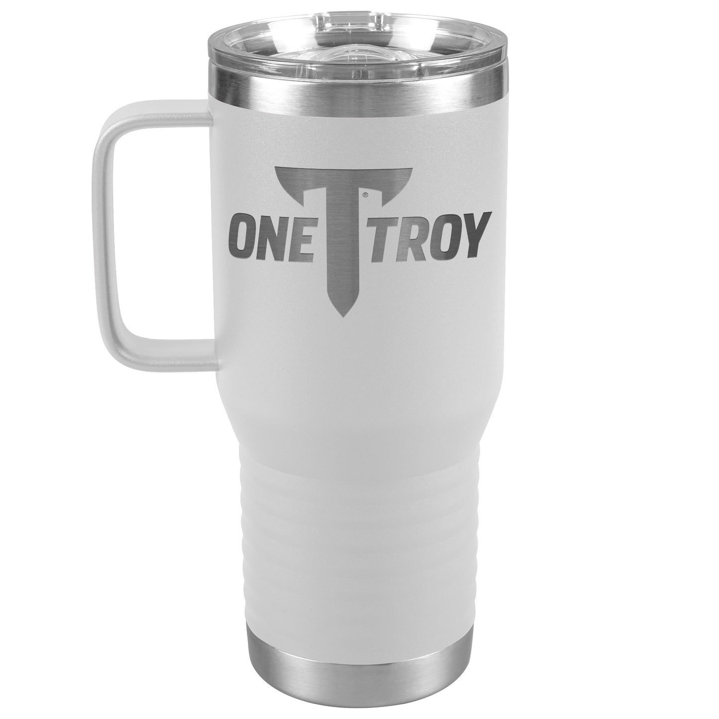 Troy University, One Troy Logo, 20oz Travel Tumbler