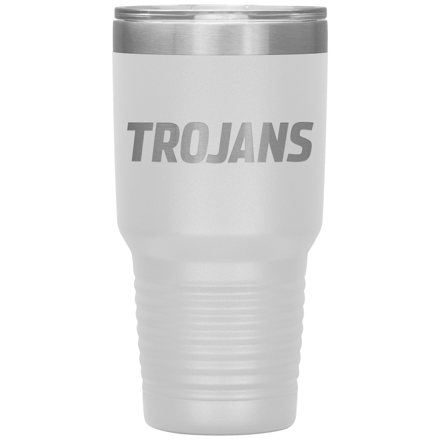 Troy University, Trojans Logo, 30oz Insulated Tumbler