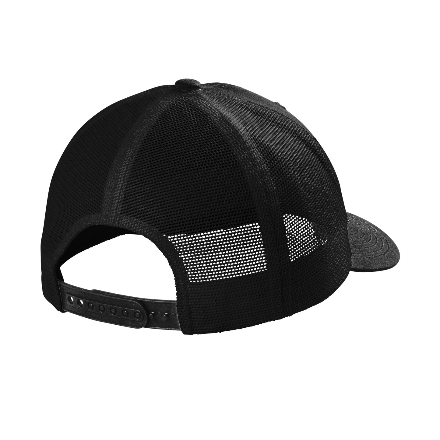 Panthers Eco Snapback Trucker Cap-Deep Black