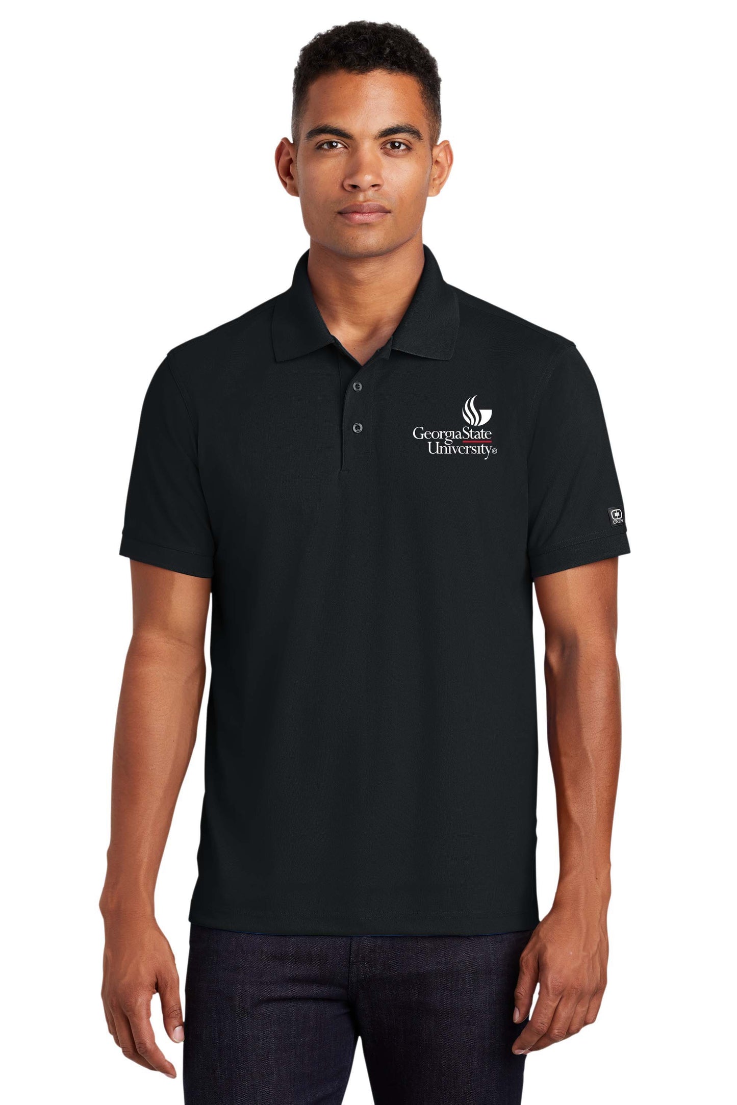 Georgia State University OGIO Men's Embroidery Polo-Black
