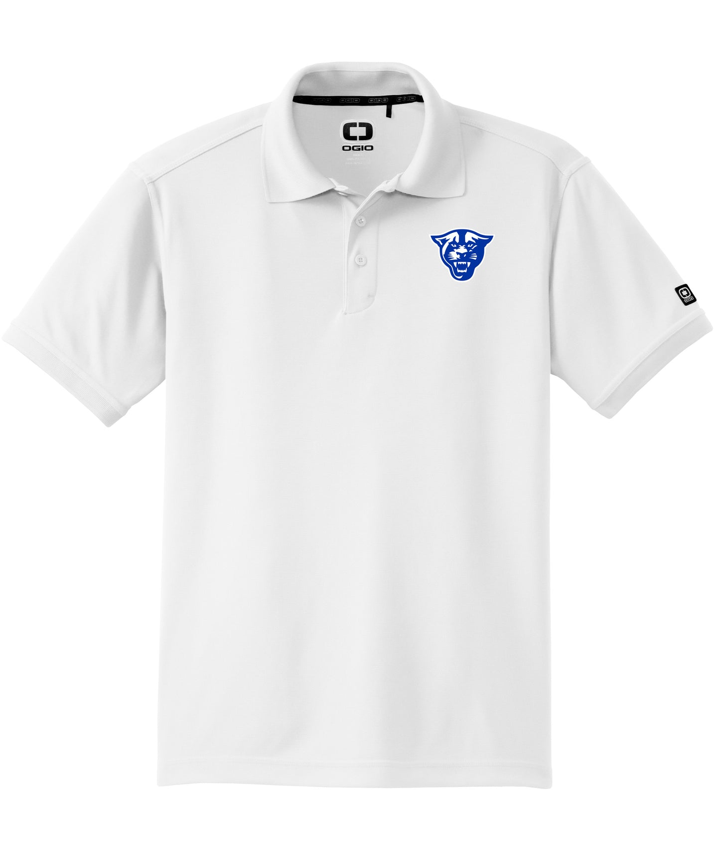 Panthers OGIO Men's Embroidery Polo-White