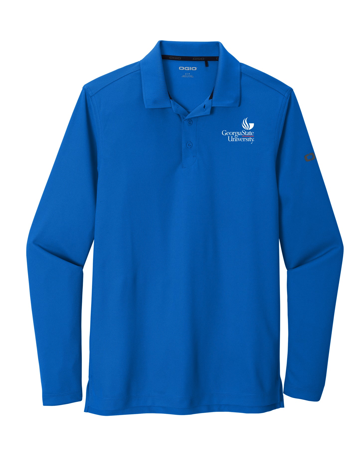 Georgia State University OGIO ® Caliber2.0 Long Sleeve Polo-Electric Blue
