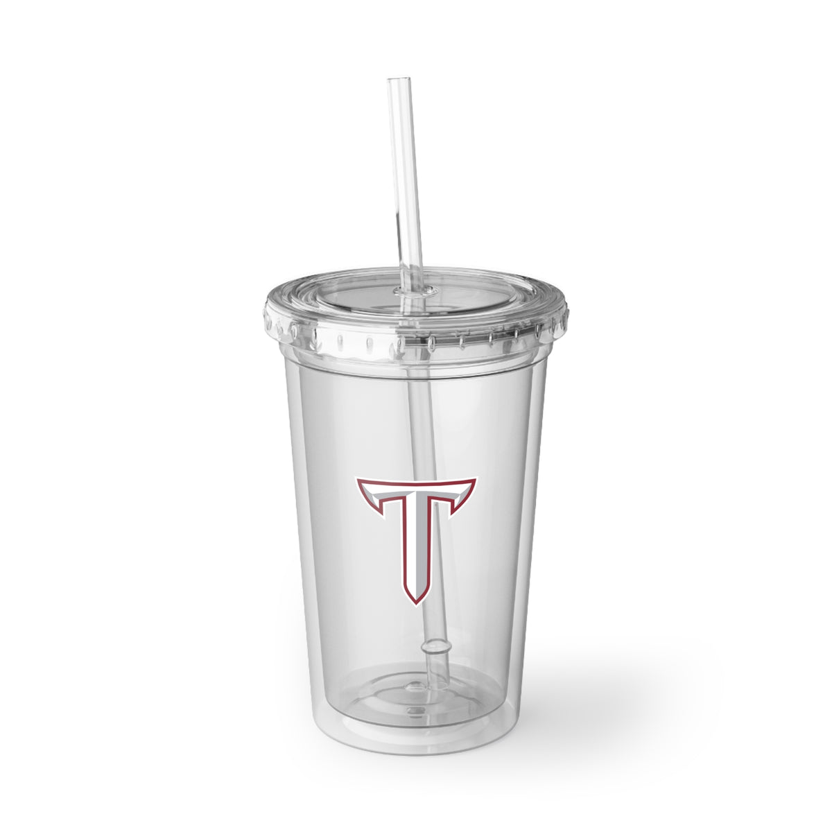 Troy University, Troy Logo, Suave Acrylic Cup