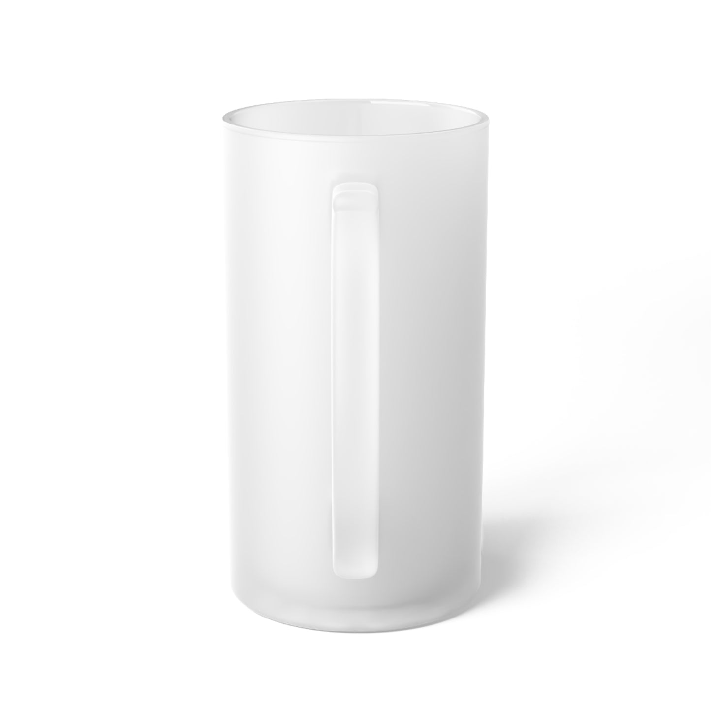 Georgia State University,  Frosted Glass Beer Mug