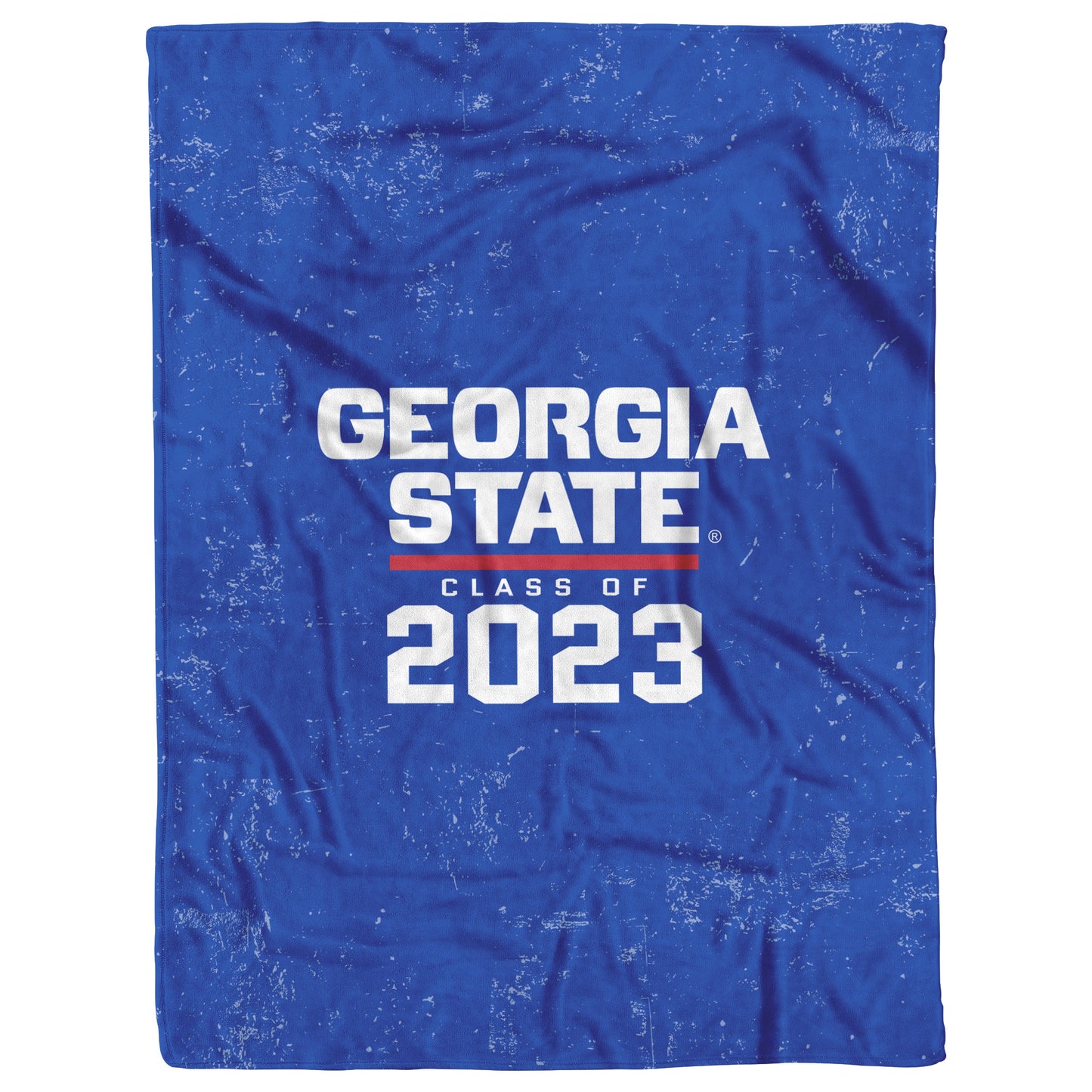 Georgia State, Class Of 2023 Fleece Blanket- Royal