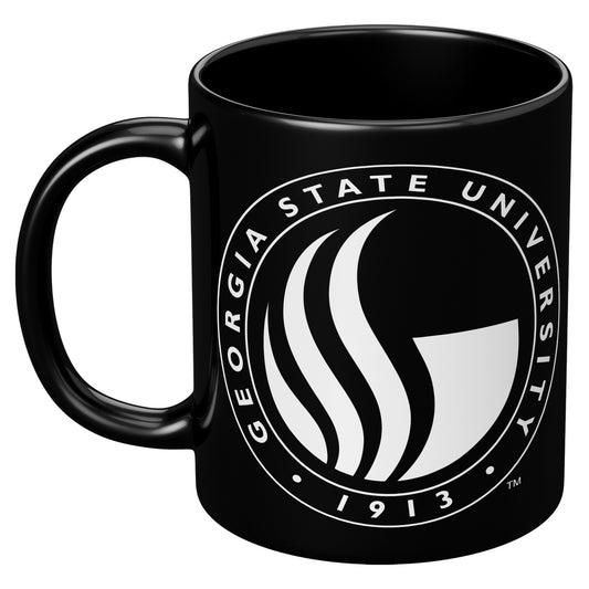 Georgia State University, 11oz Black Mug