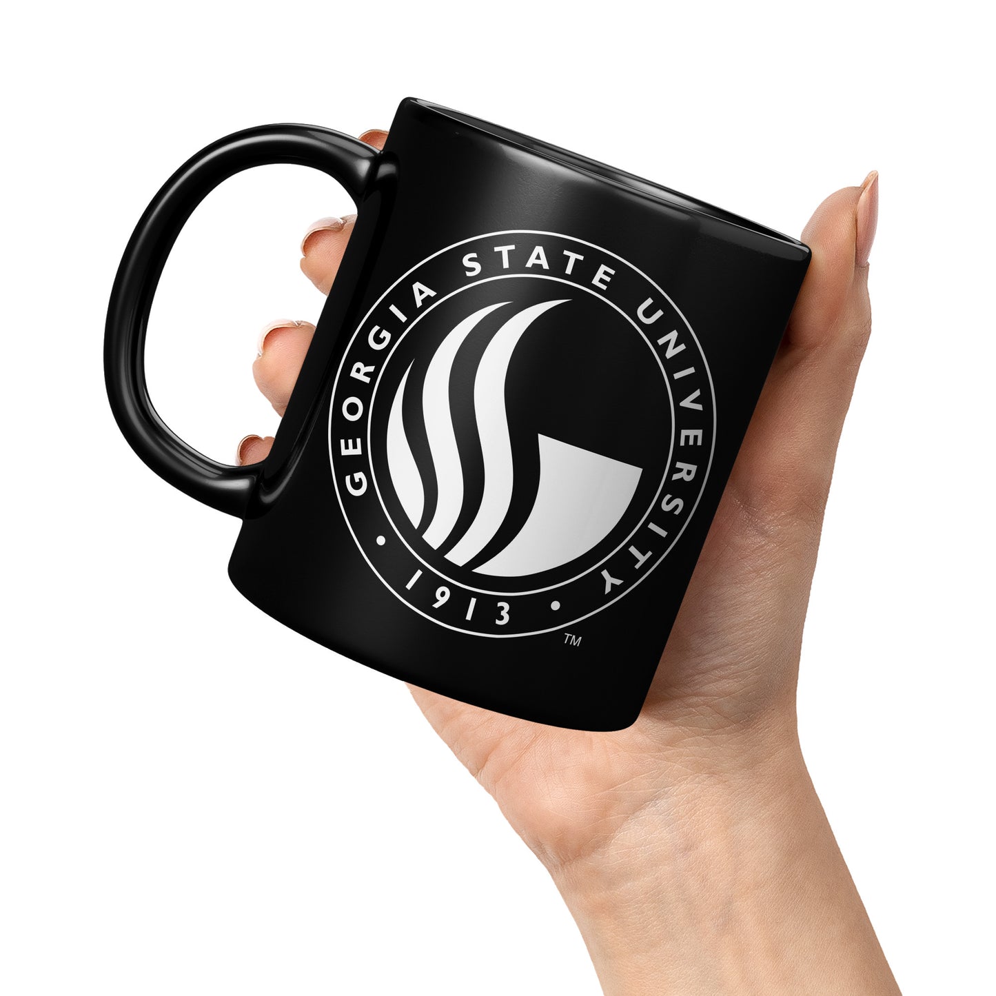 Georgia State University, 11oz Black Mug