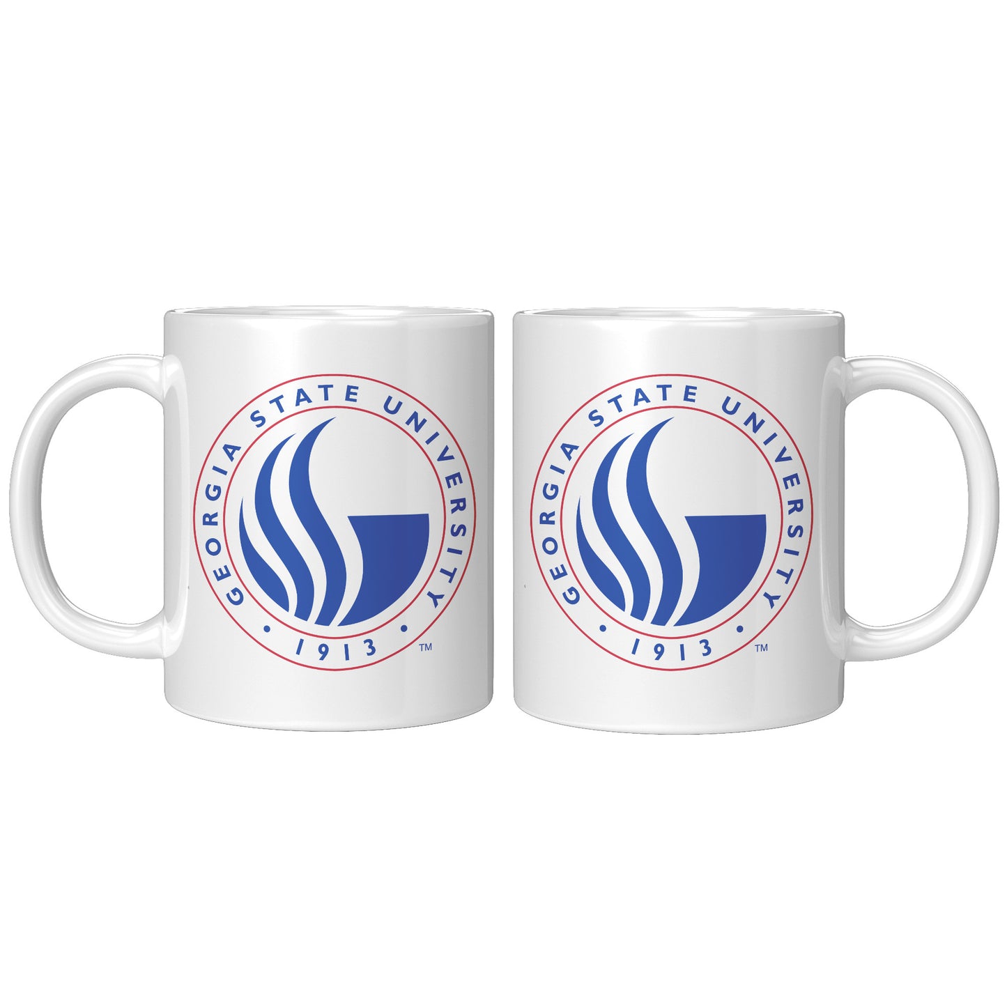 Georgia State University, 11oz White Mug