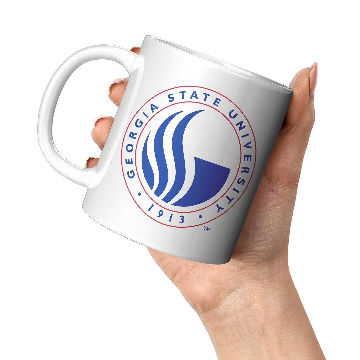 Georgia State University, 11oz White Mug