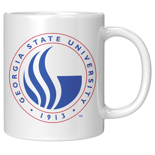 Georgia State University, 11oz White Mug