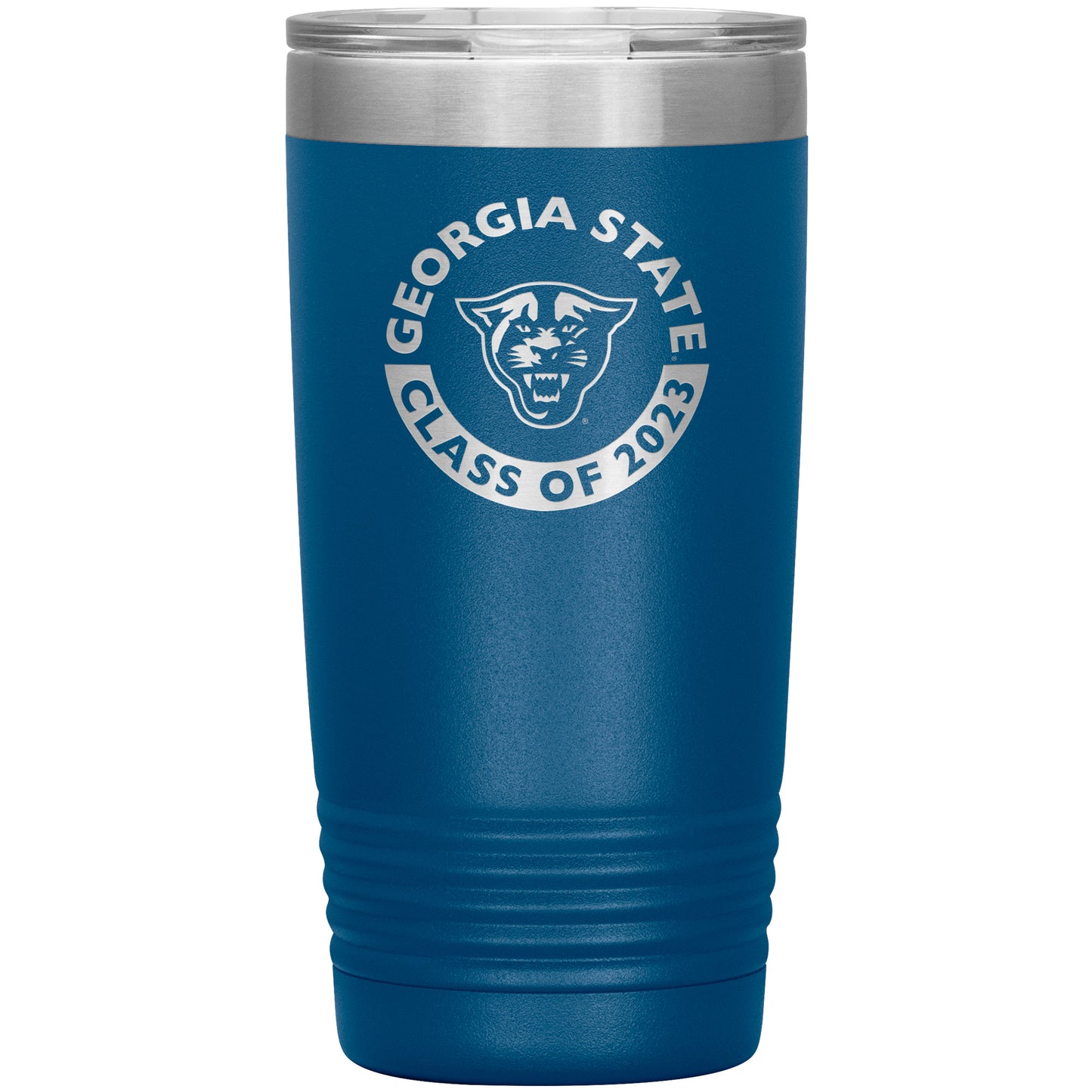 Panthers, Class Of 2023, Insulated Tumbler 20oz- Blue