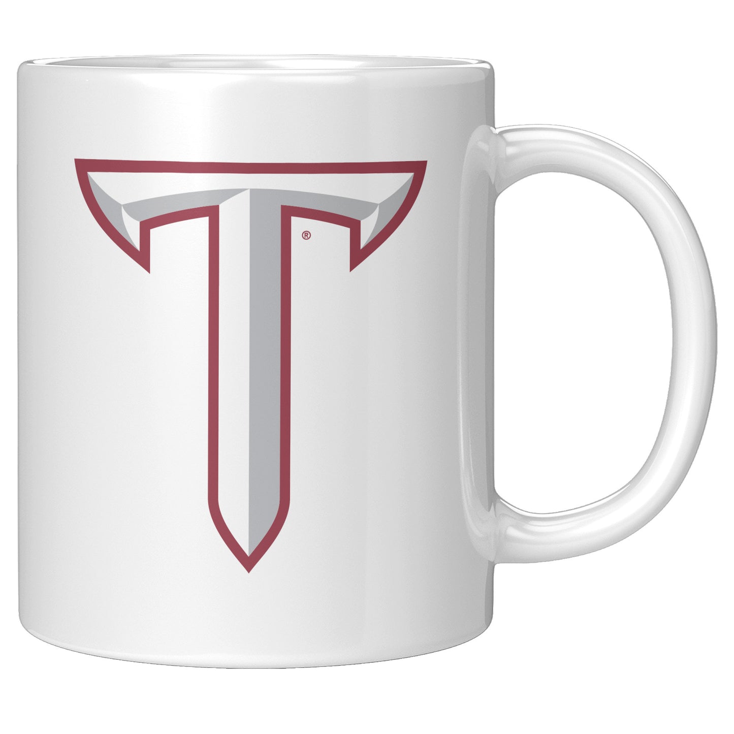 Troy University, Troy Logo, 11oz White Mug