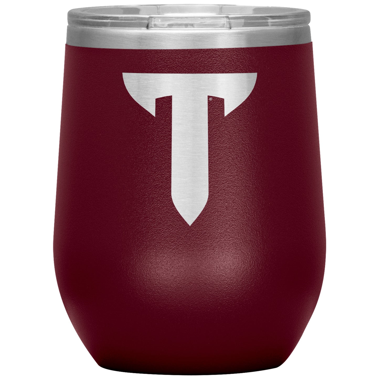 Troy University, Troy Logo, 12oz Wine Insulated Tumbler