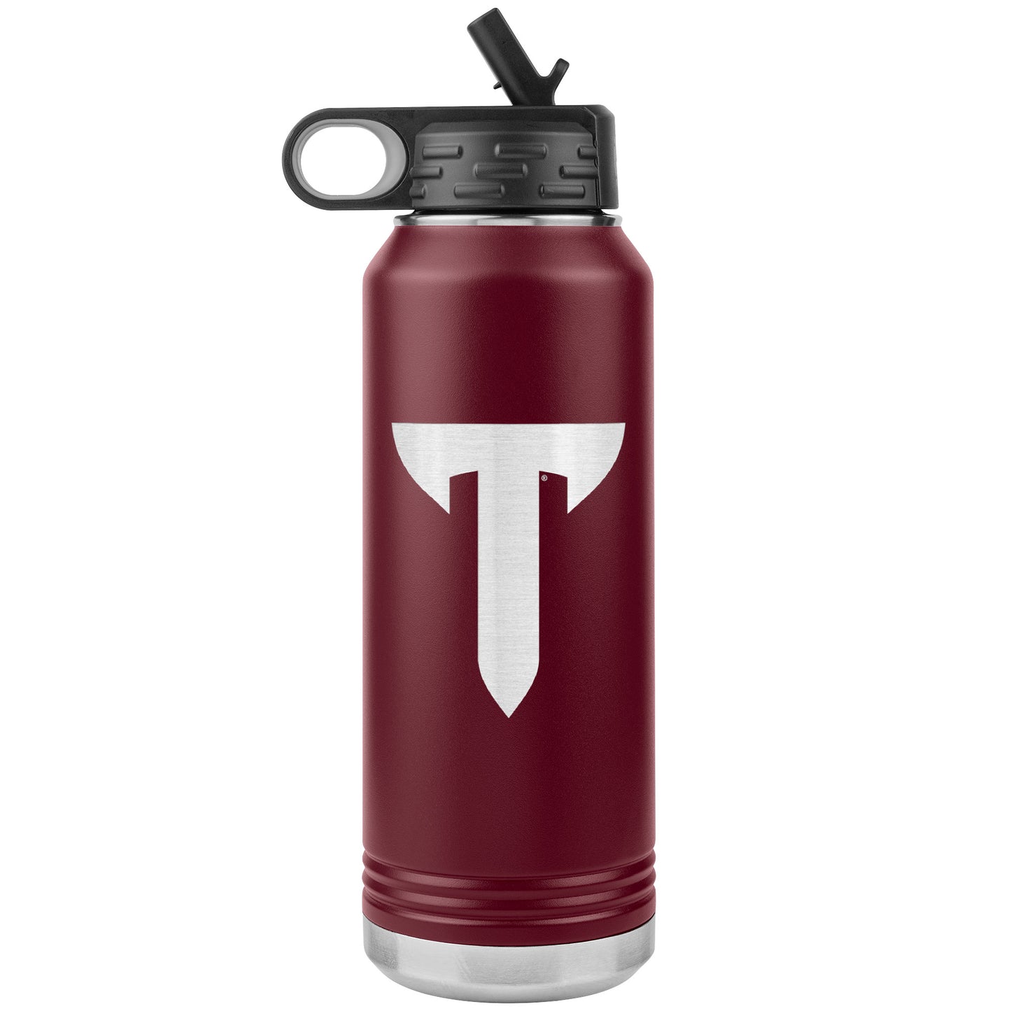 Troy University, Troy Logo, 32oz Water Bottle Insulated