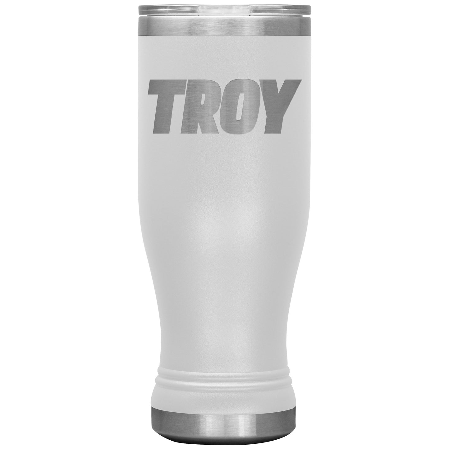 Troy University, Troy Logo, 20oz Boho Insulated Tumbler