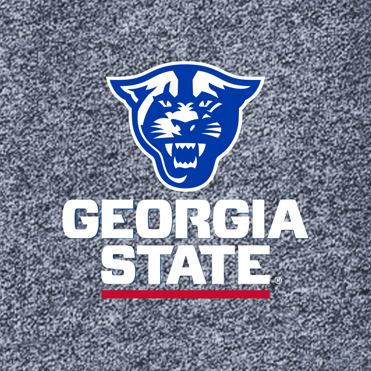 Georgia State Panthers French Terry Baseball Full-Zip_True Navy Twist/True Navy