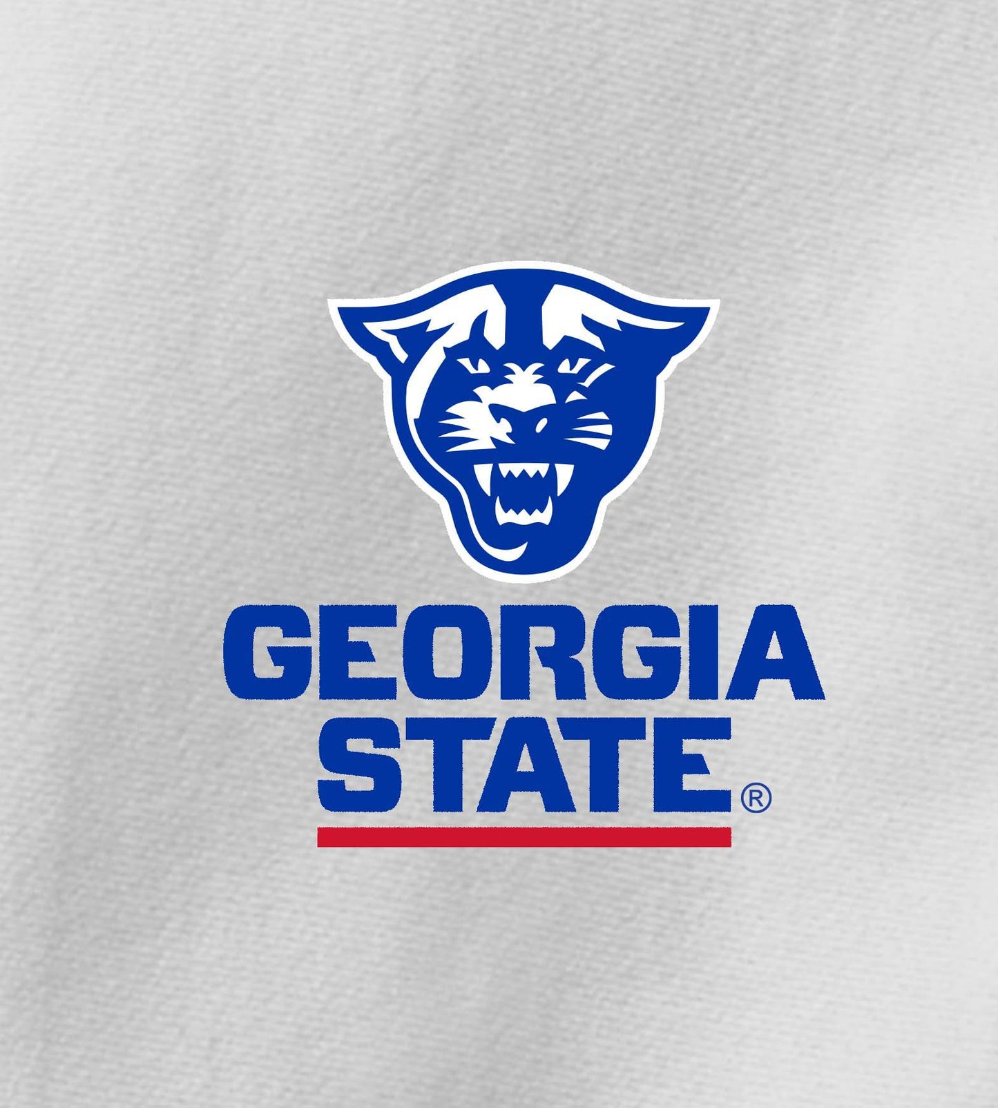 Georgia State Champion Women’s Reverse Weave Cropped Cut-Off Hooded Sweatshirt-White