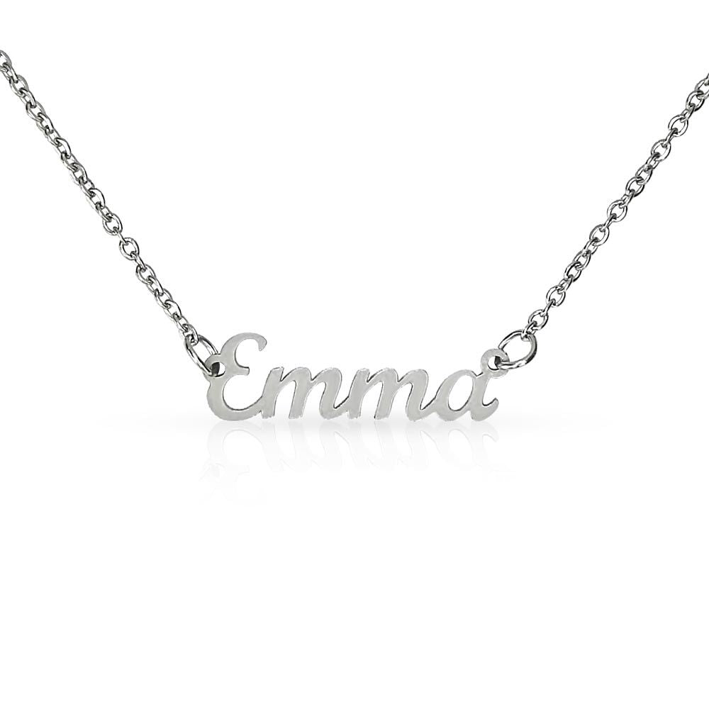 Custom Mom letters--- Georgia State University Personalized Name Necklace